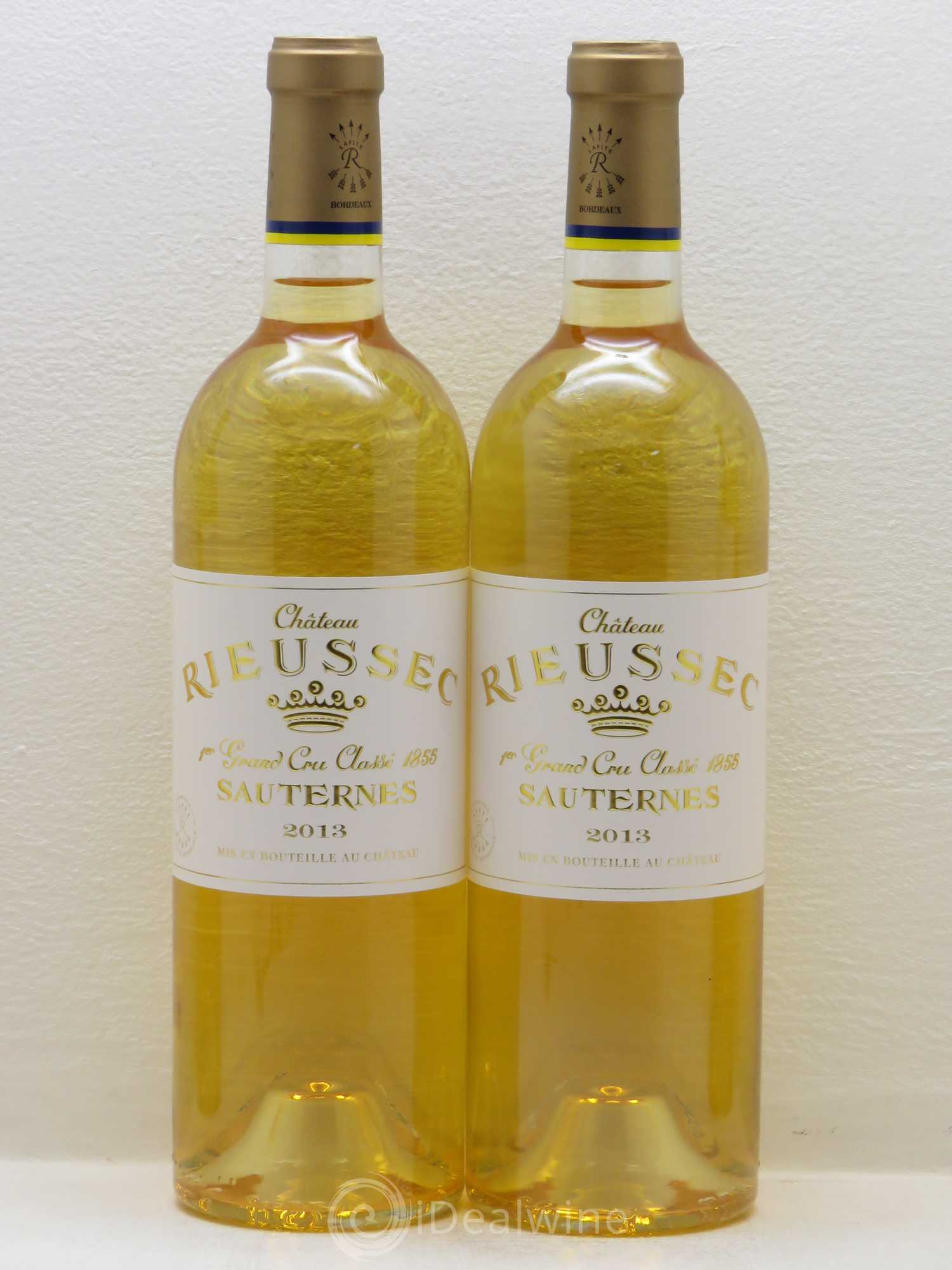 Château Rieussec 1er Grand Cru Classé 2013 - Lotto di 4 bottiglie - 1