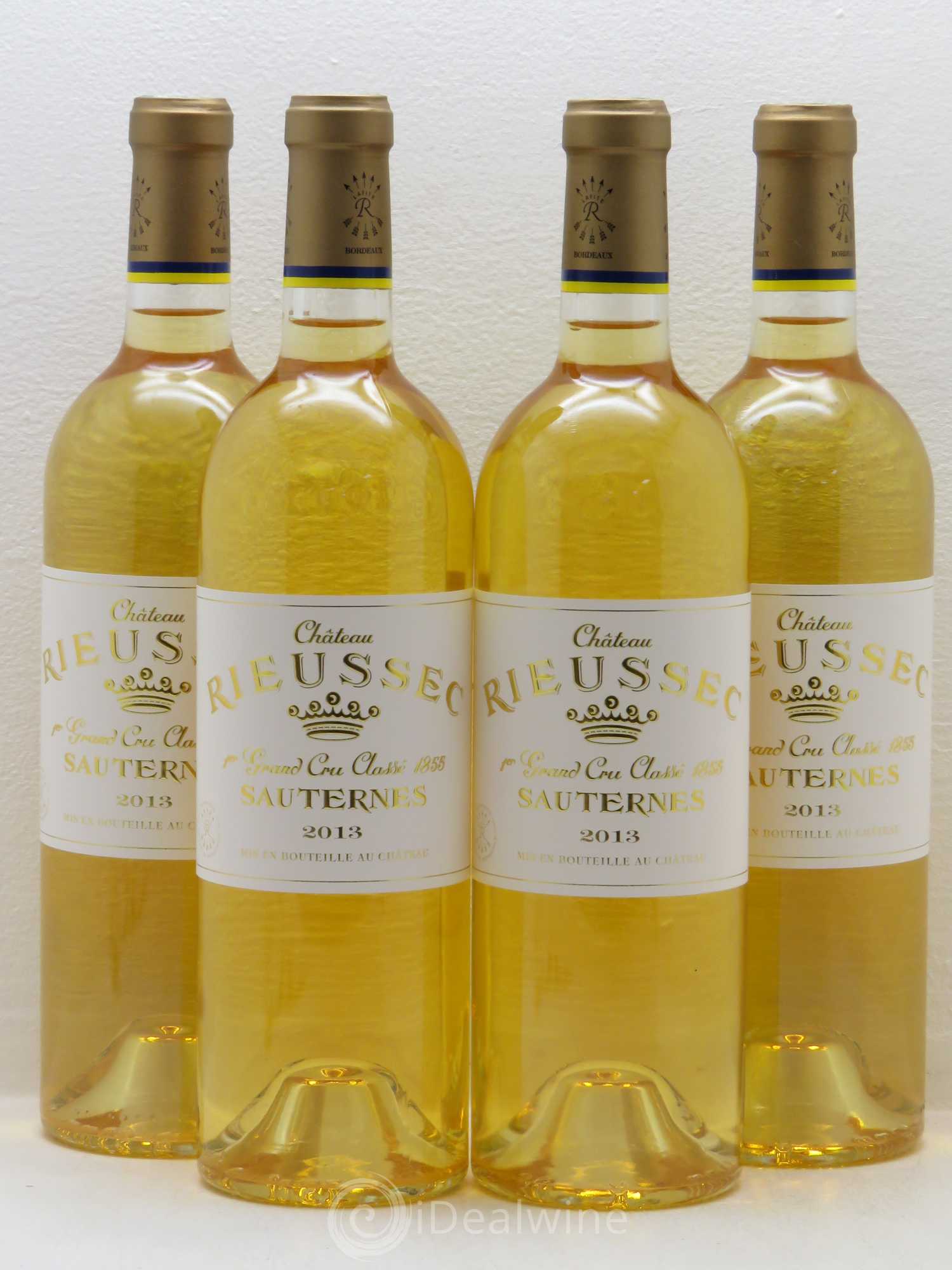 Château Rieussec 1er Grand Cru Classé 2013 - Lotto di 4 bottiglie - 0