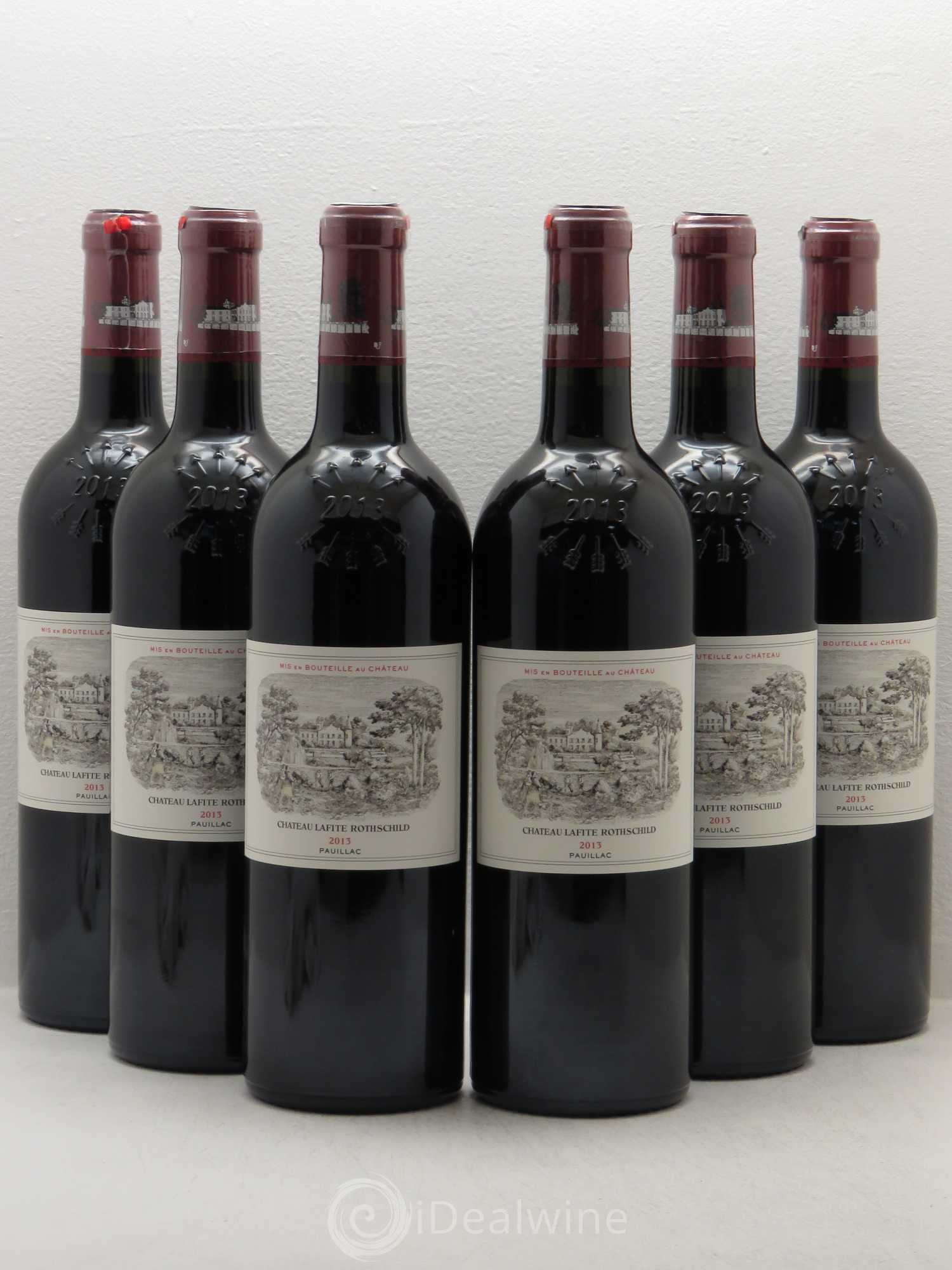 Château Lafite Rothschild 1er Grand Cru Classé 2013 - Lot de 6 bouteilles - 0
