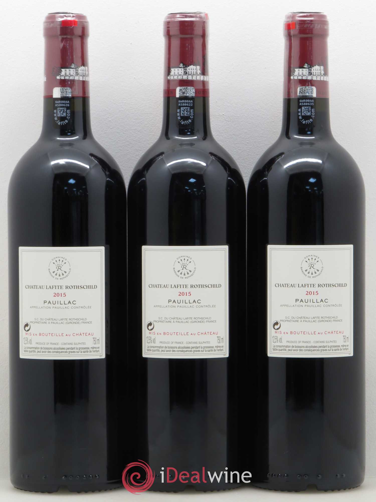 Château Lafite Rothschild 1er Grand Cru Classé 2015 - Lot of 6 bottles - 4