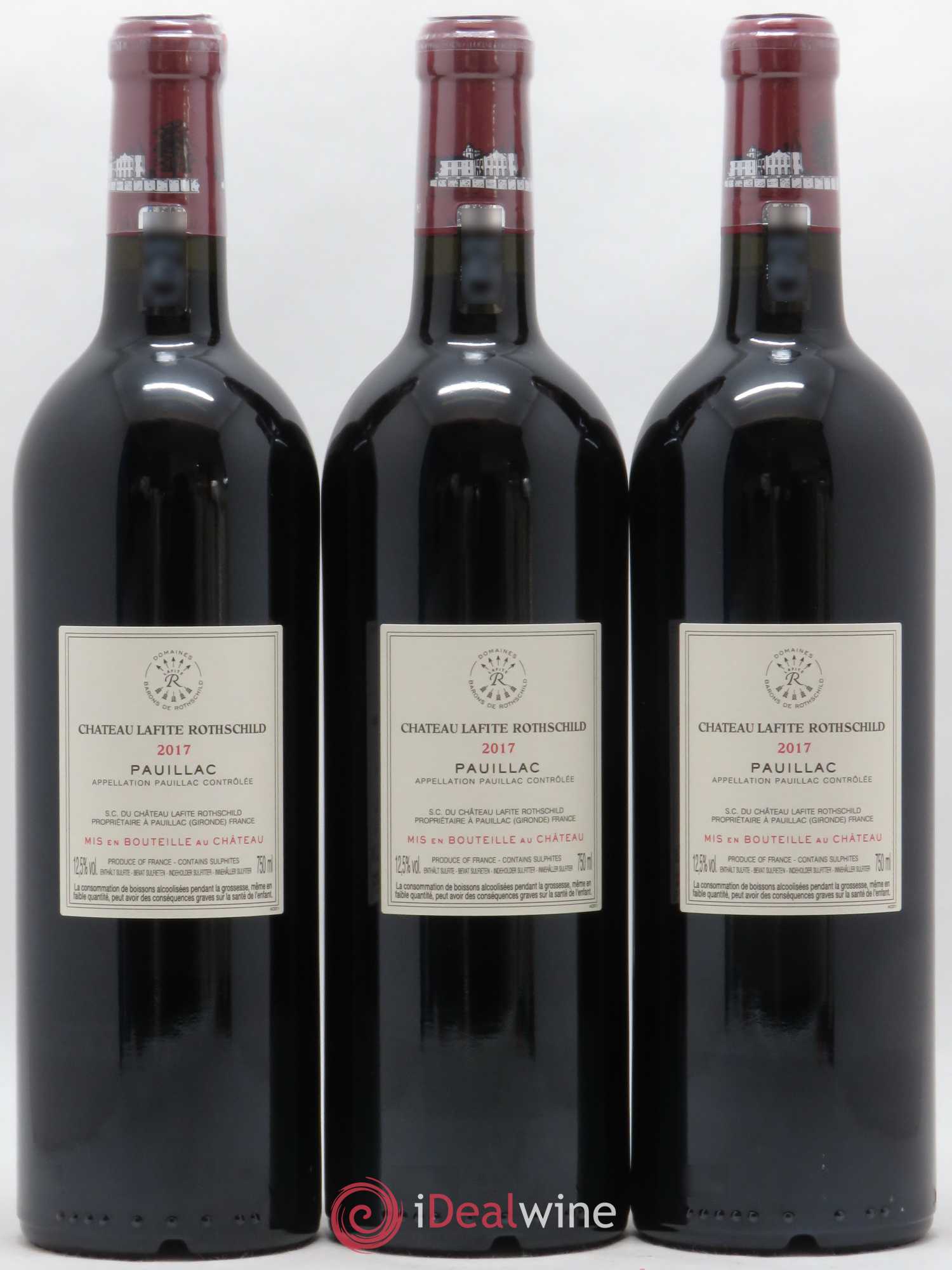Château Lafite Rothschild 1er Grand Cru Classé 2017 - Posten von 6 Flaschen - 4