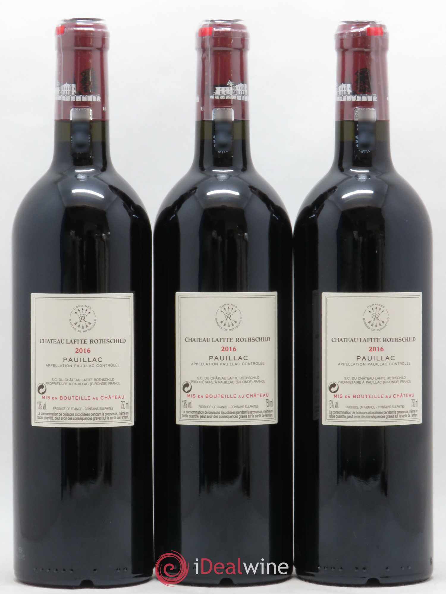 Château Lafite Rothschild 1er Grand Cru Classé 2016 - Lot de 6 bouteilles - 4