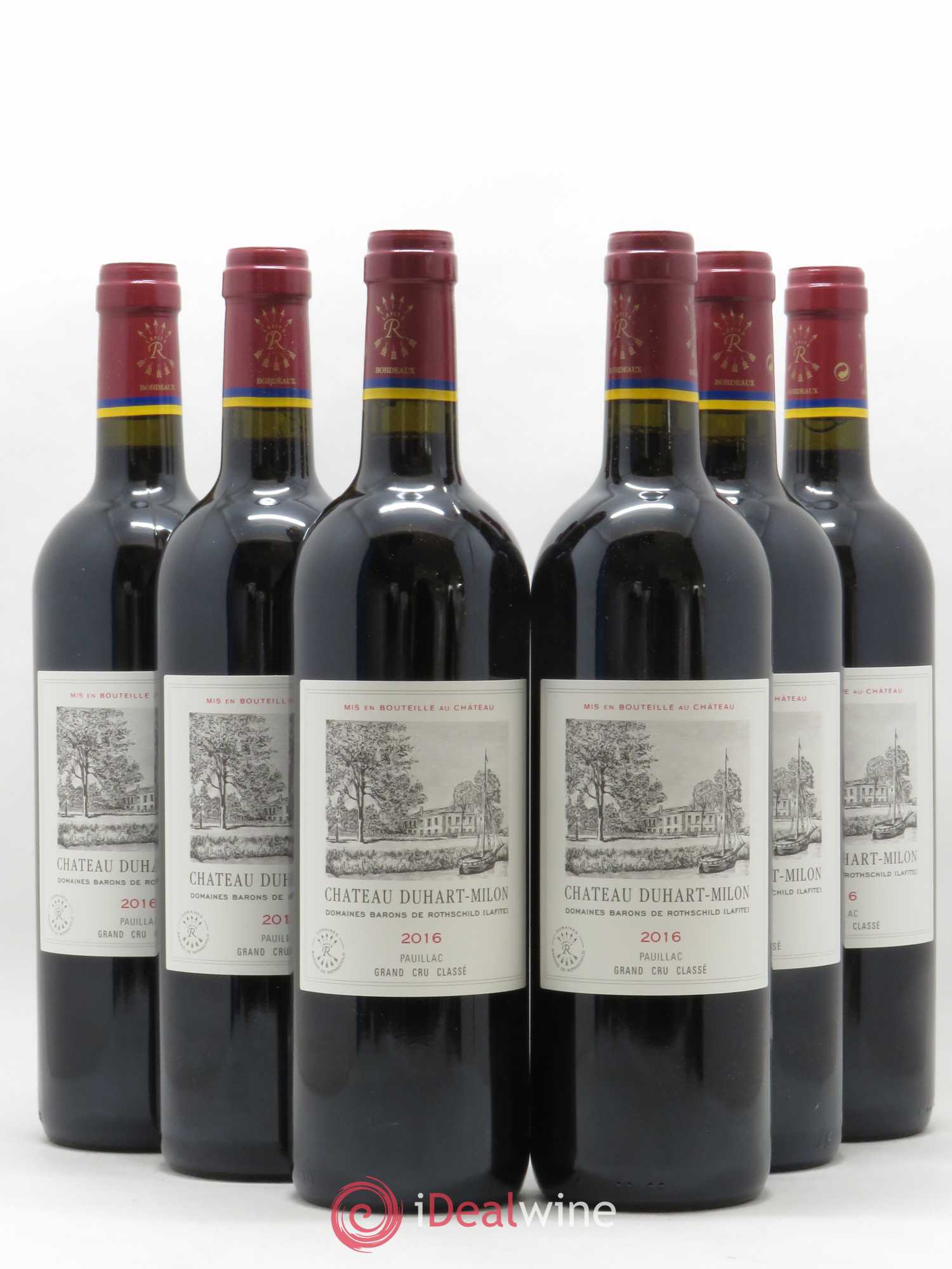 Château Duhart-Milon 4ème Grand Cru Classé 2016 - Lot de 6 bouteilles - 0