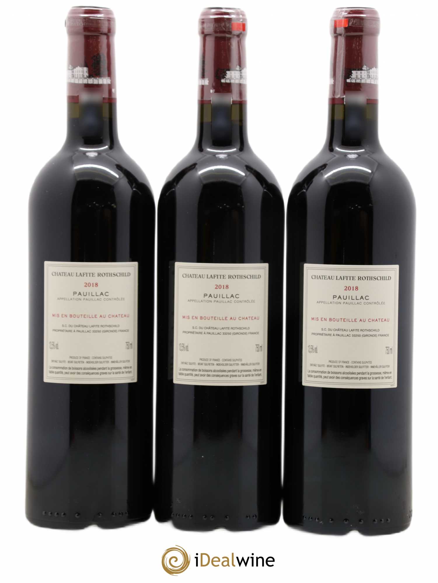 Château Lafite Rothschild 1er Grand Cru Classé 2018 - Lot de 6 bouteilles - 4