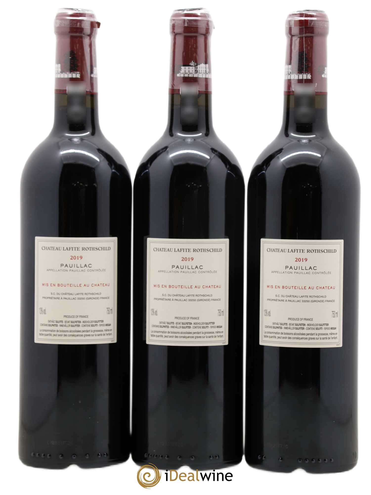 Château Lafite Rothschild 1er Grand Cru Classé 2019 - Lot de 6 bouteilles - 4