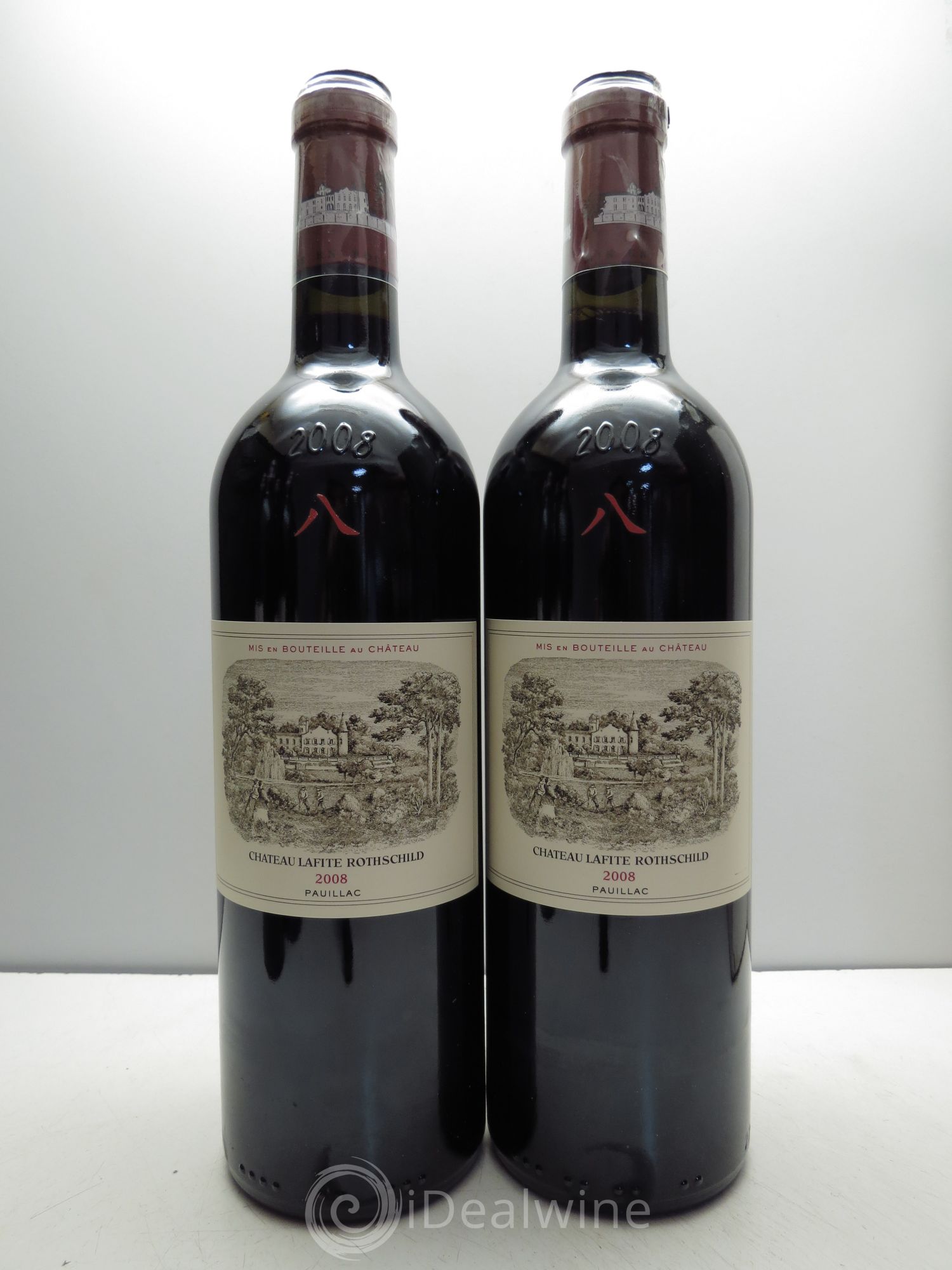 Château Lafite Rothschild 1er Grand Cru Classé 2008 - Lot de 6 bouteilles - 1