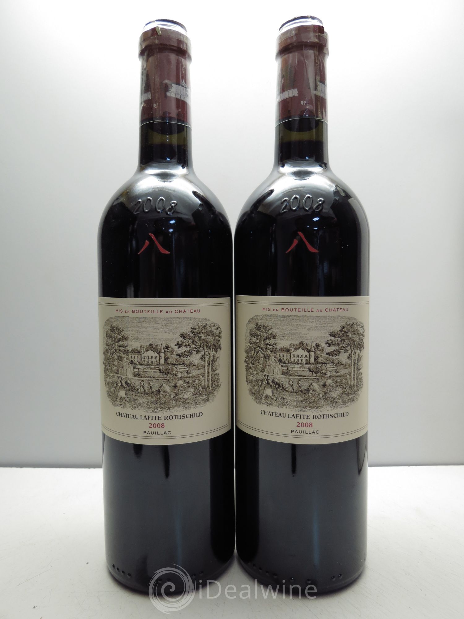 Château Lafite Rothschild 1er Grand Cru Classé 2008 - Lot de 6 bouteilles - 2