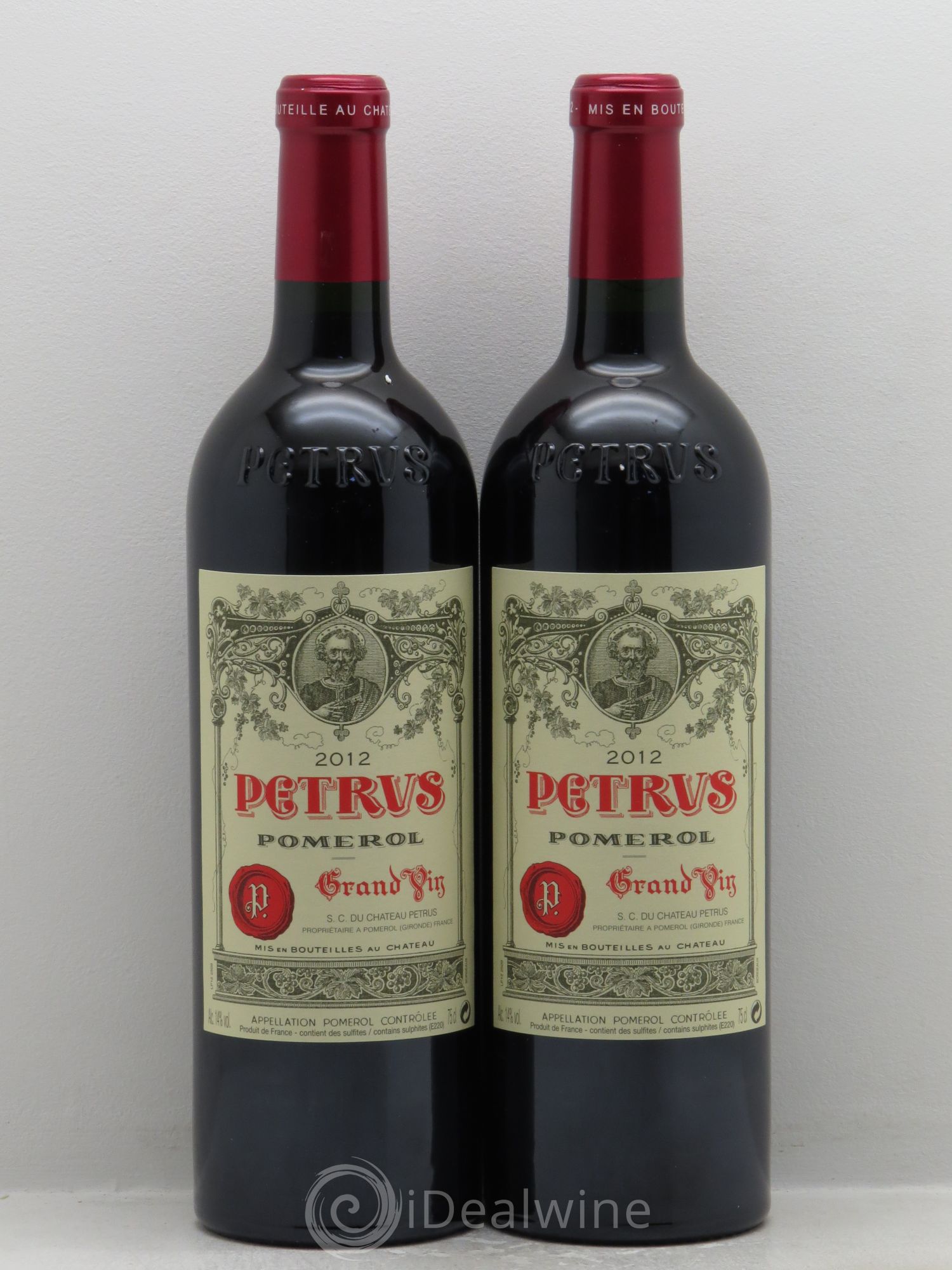 Petrus 2012 - Lot de 2 bouteilles - 0