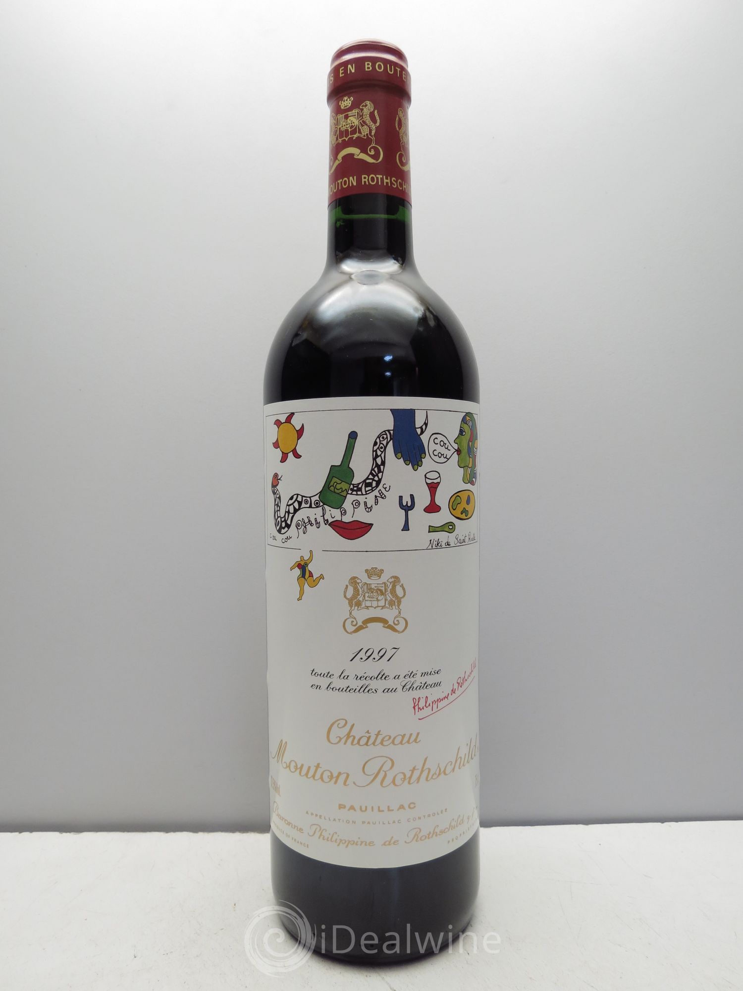 Château Mouton Rothschild 1er Grand Cru Classé 1997 - Lot de 1 bouteille - 0