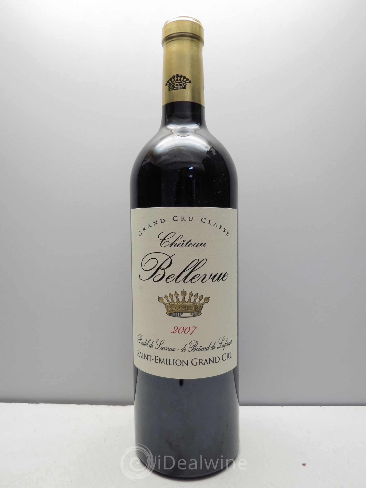 Château Bellevue Grand Cru Classé 2007 - Lot de 1 bouteille - 0