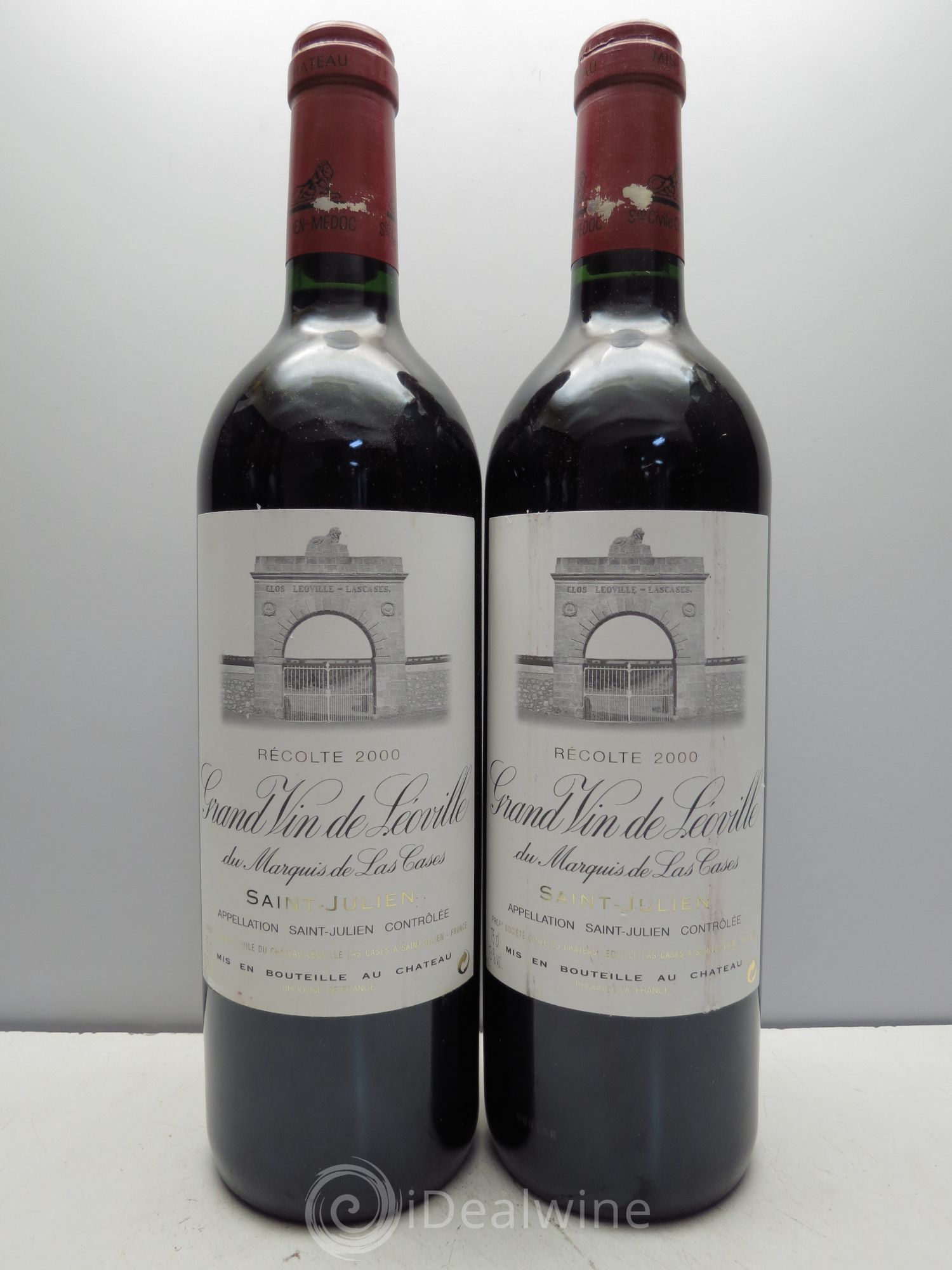 Château Léoville Las Cases 2ème Grand Cru Classé 2000 - Lot de 6 bouteilles - 1