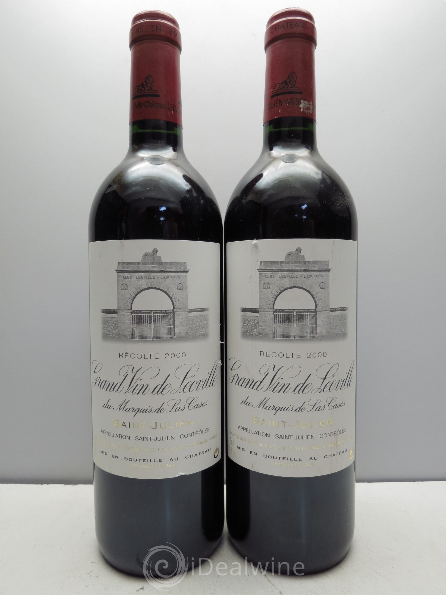 Château Léoville Las Cases 2ème Grand Cru Classé 2000 - Lot de 6 bouteilles - 2