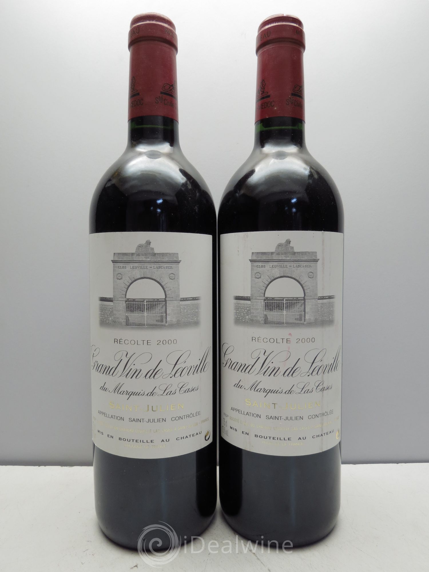 Château Léoville Las Cases 2ème Grand Cru Classé 2000 - Lot de 6 bouteilles - 3