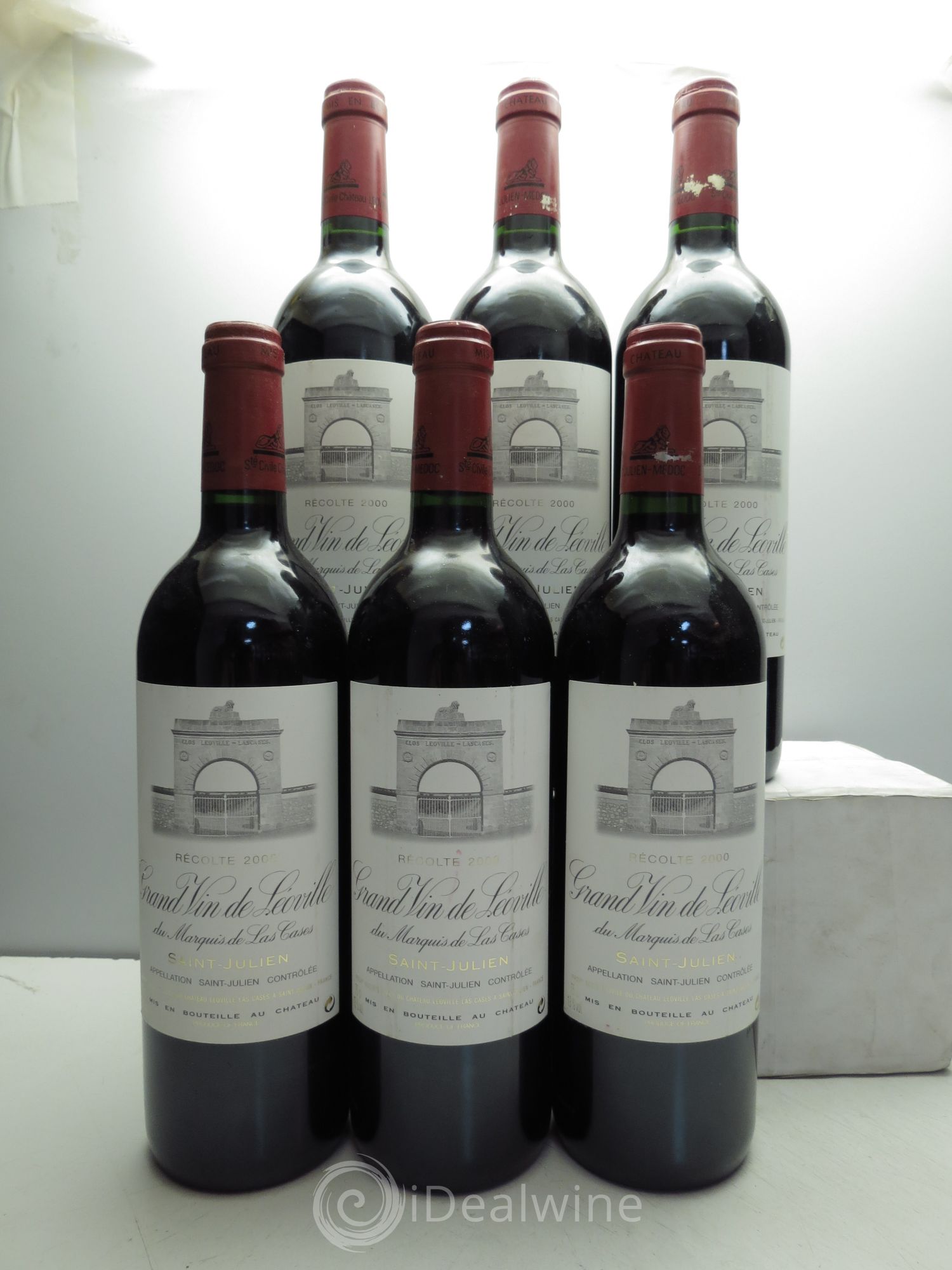 Château Léoville Las Cases 2ème Grand Cru Classé 2000 - Lot de 6 bouteilles - 0