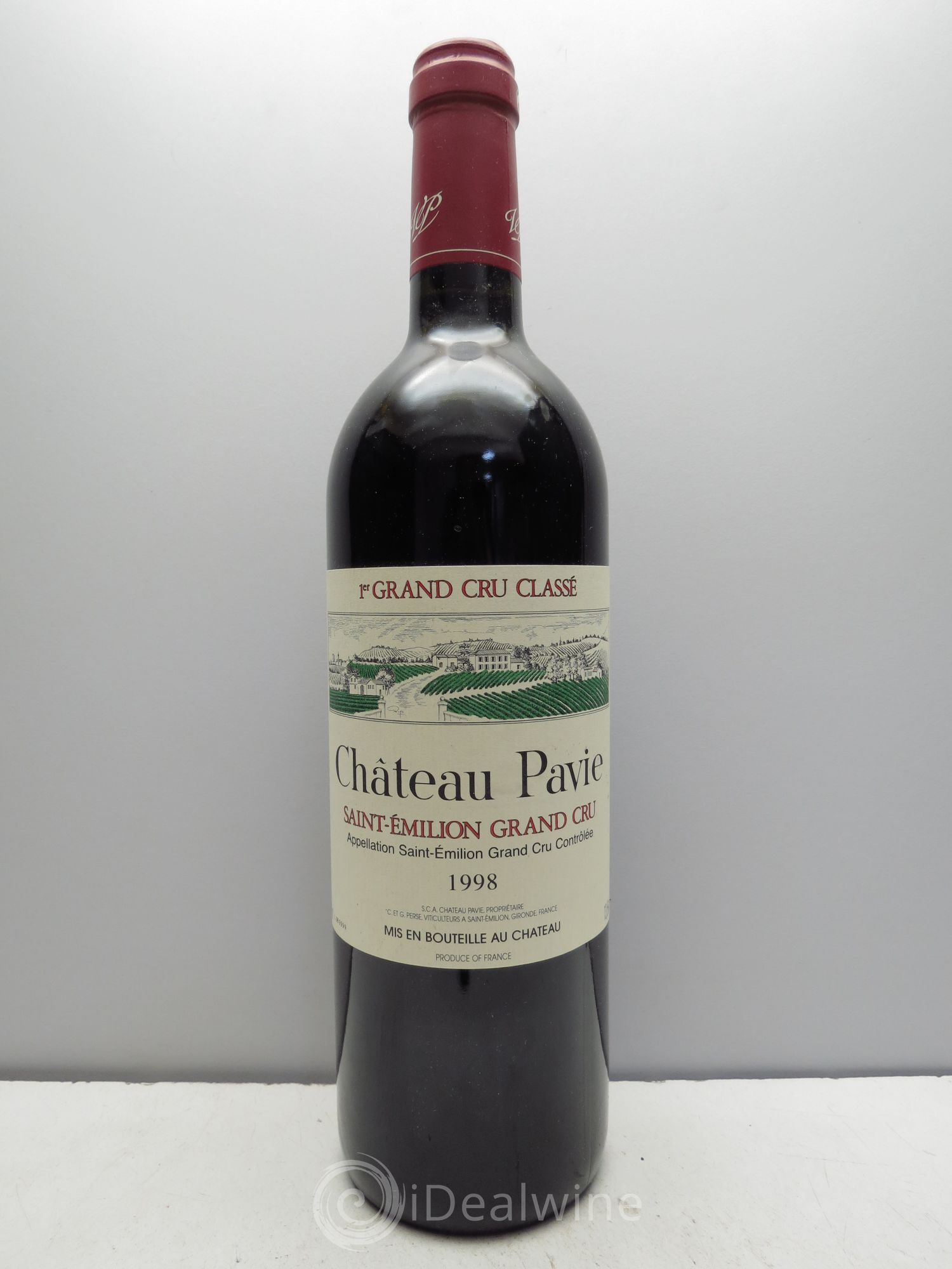 Château Pavie 1er Grand Cru Classé A 1998 - Lot de 6 bouteilles - 0