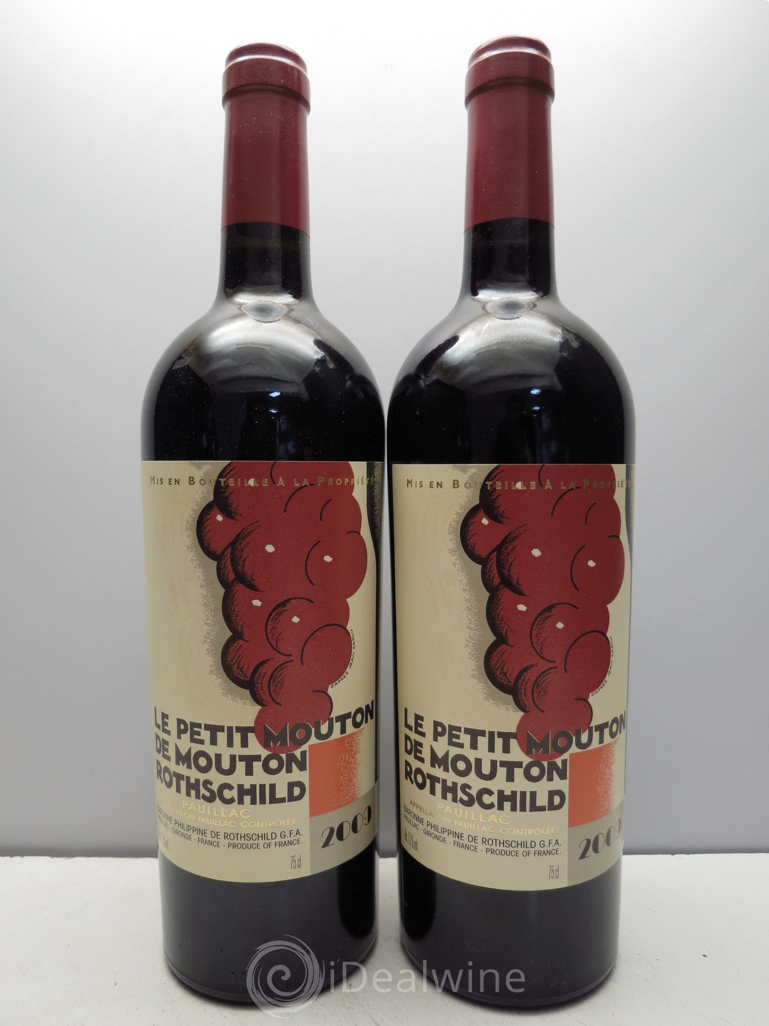 Petit Mouton Second Vin 2009 - Lot de 12 bouteilles - 1