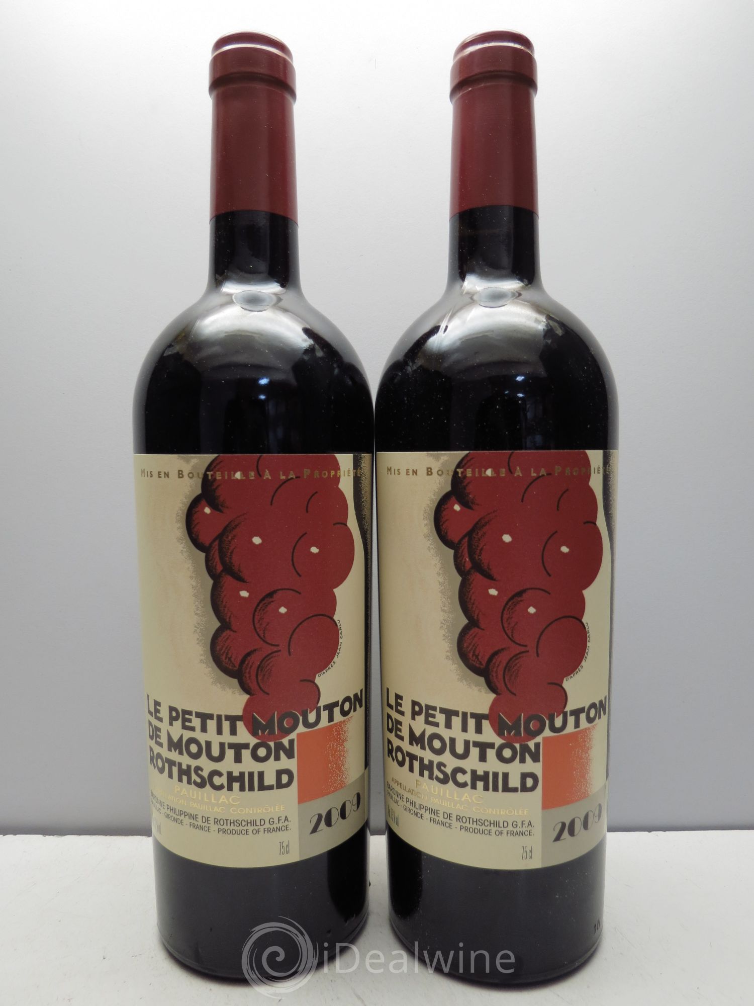 Petit Mouton Second Vin 2009 - Lot de 12 bouteilles - 5