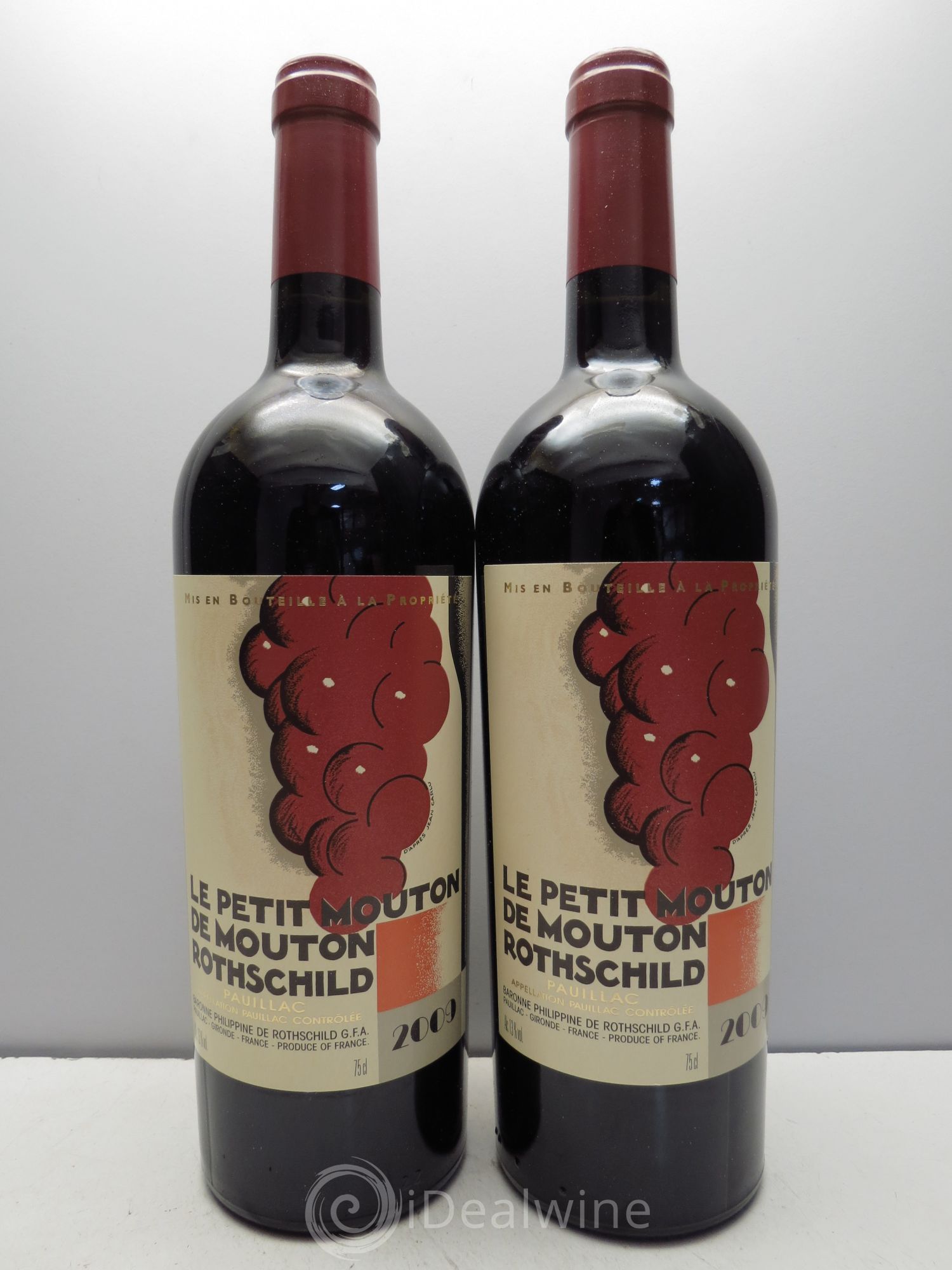Petit Mouton Second Vin 2009 - Lot de 12 bouteilles - 6