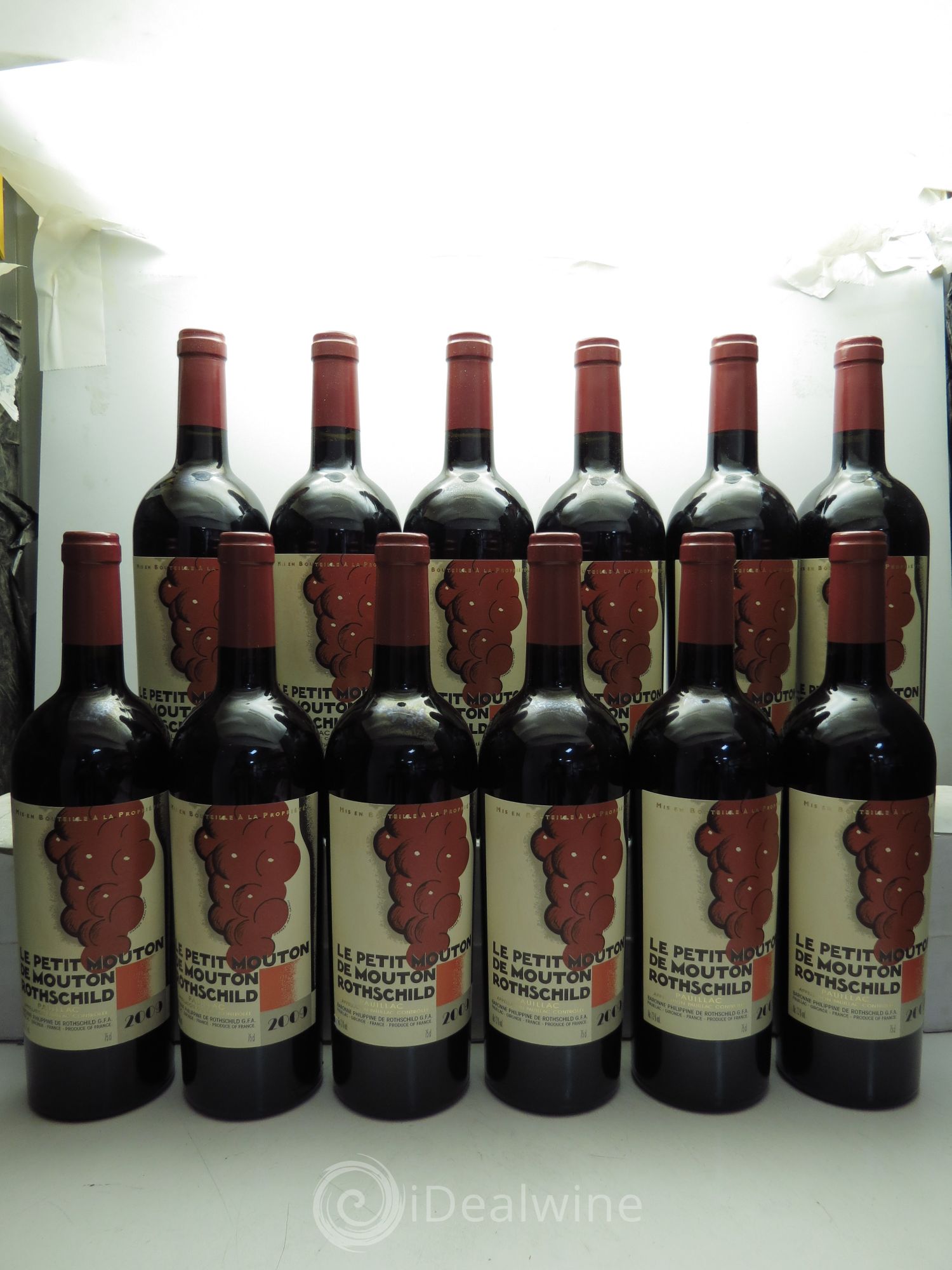 Petit Mouton Second Vin 2009 - Lot de 12 bouteilles - 0