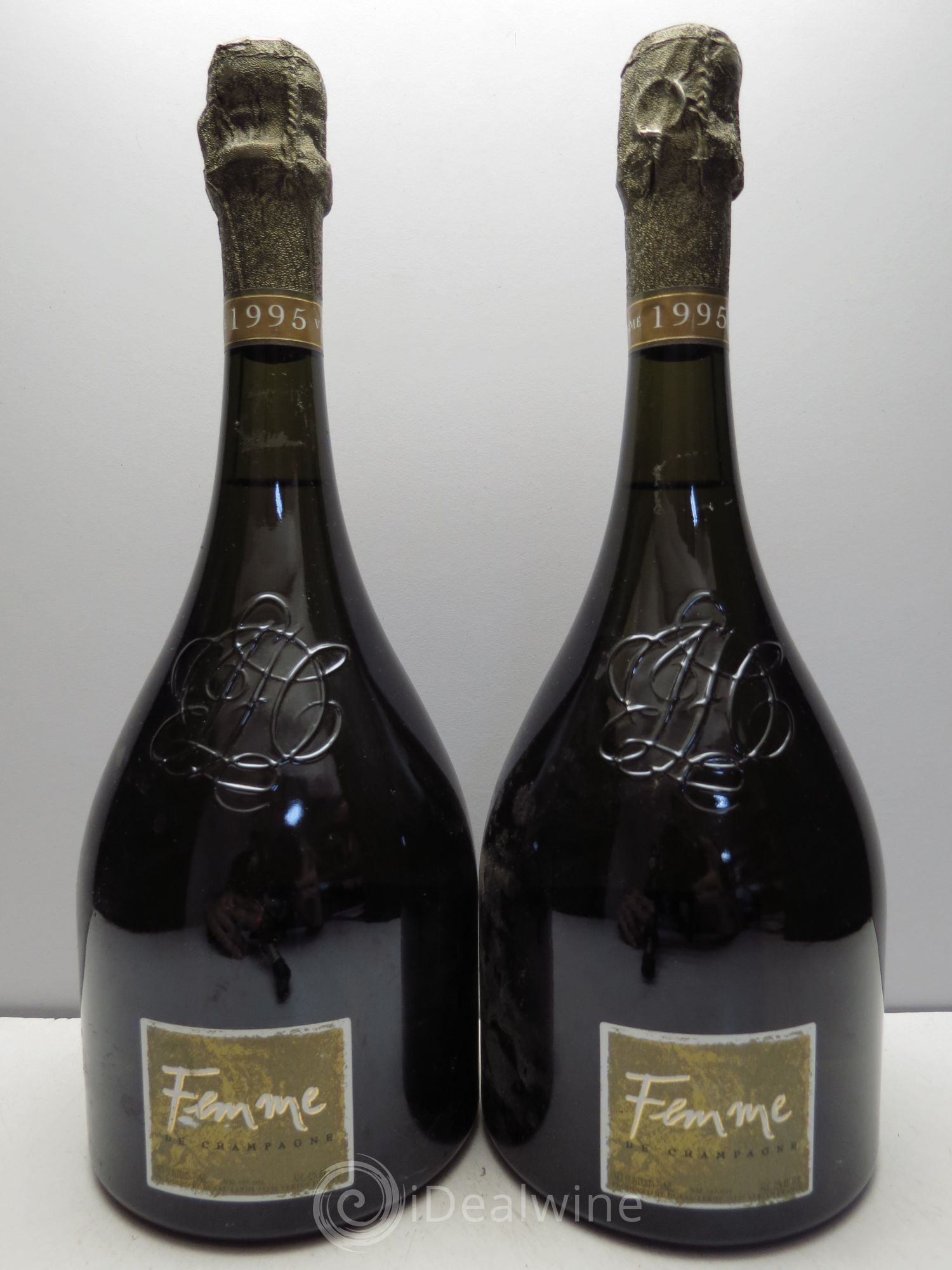 Champagne Femme de Champagne Duval-Leroy 1995 - Lot of 2 bottles - 0