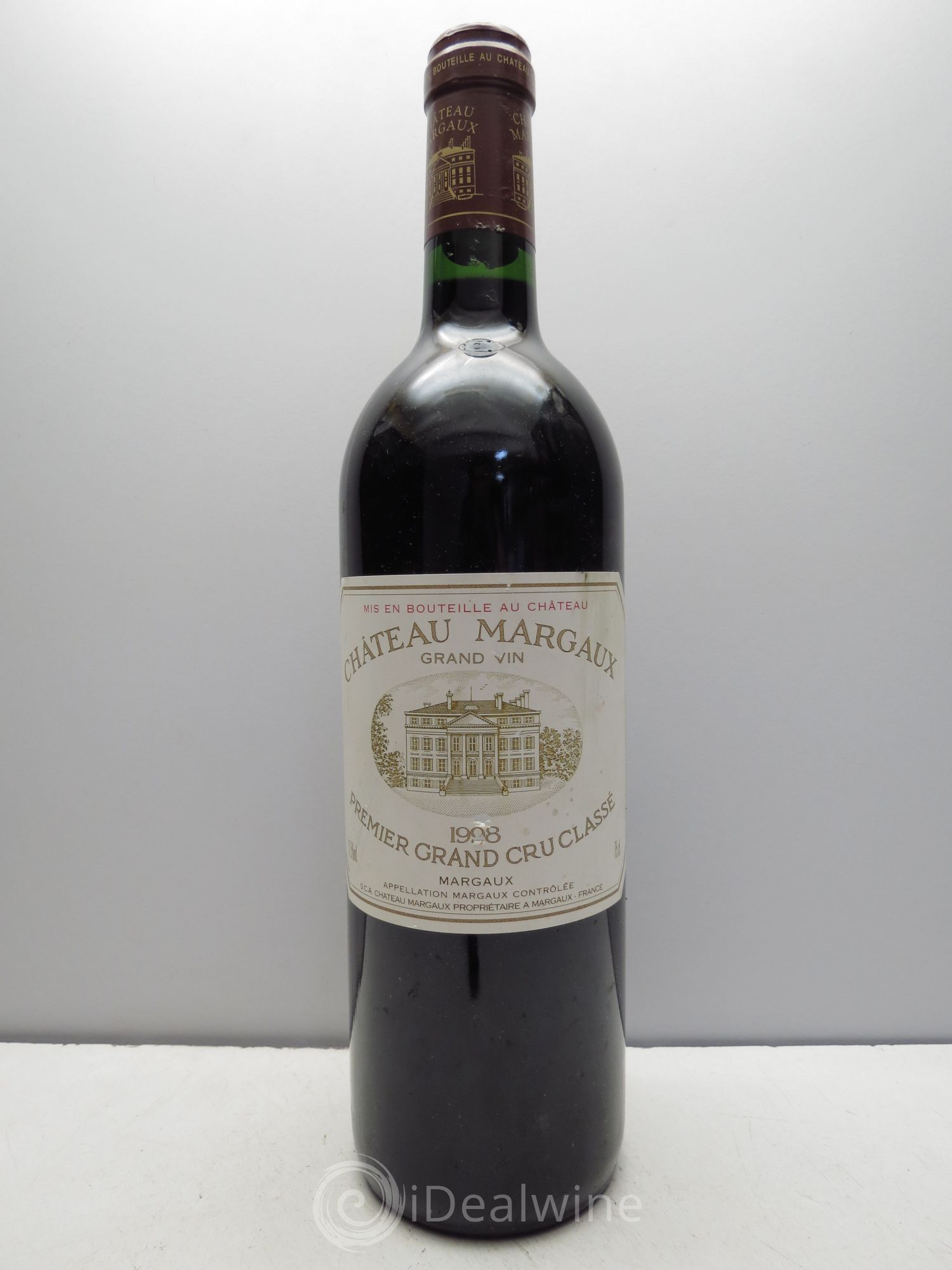 Château Margaux 1er Grand Cru Classé 1998 - Lot de 1 bouteille - 0