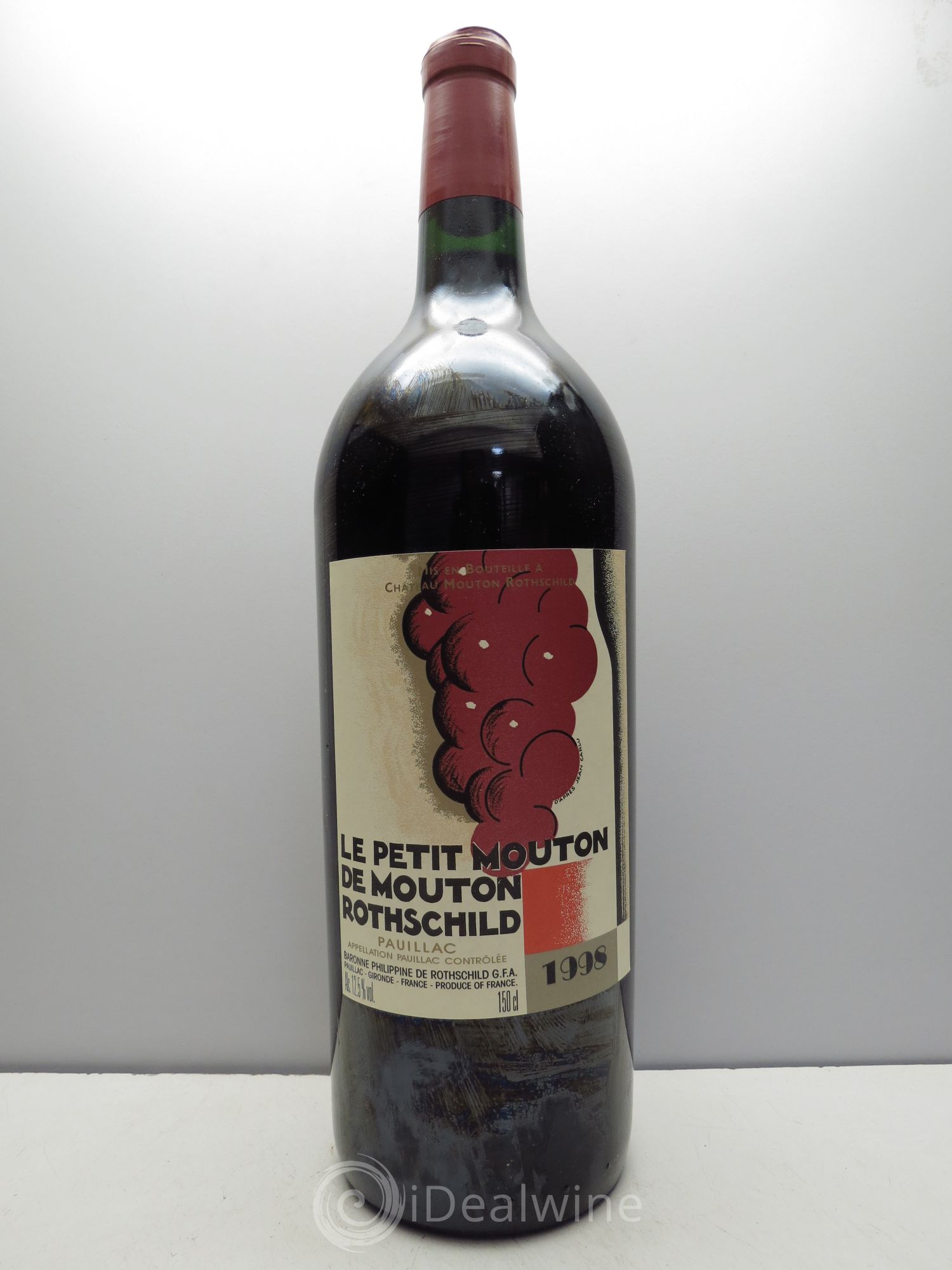 Petit Mouton Second Vin 1998 - Lot de 1 magnum - 0