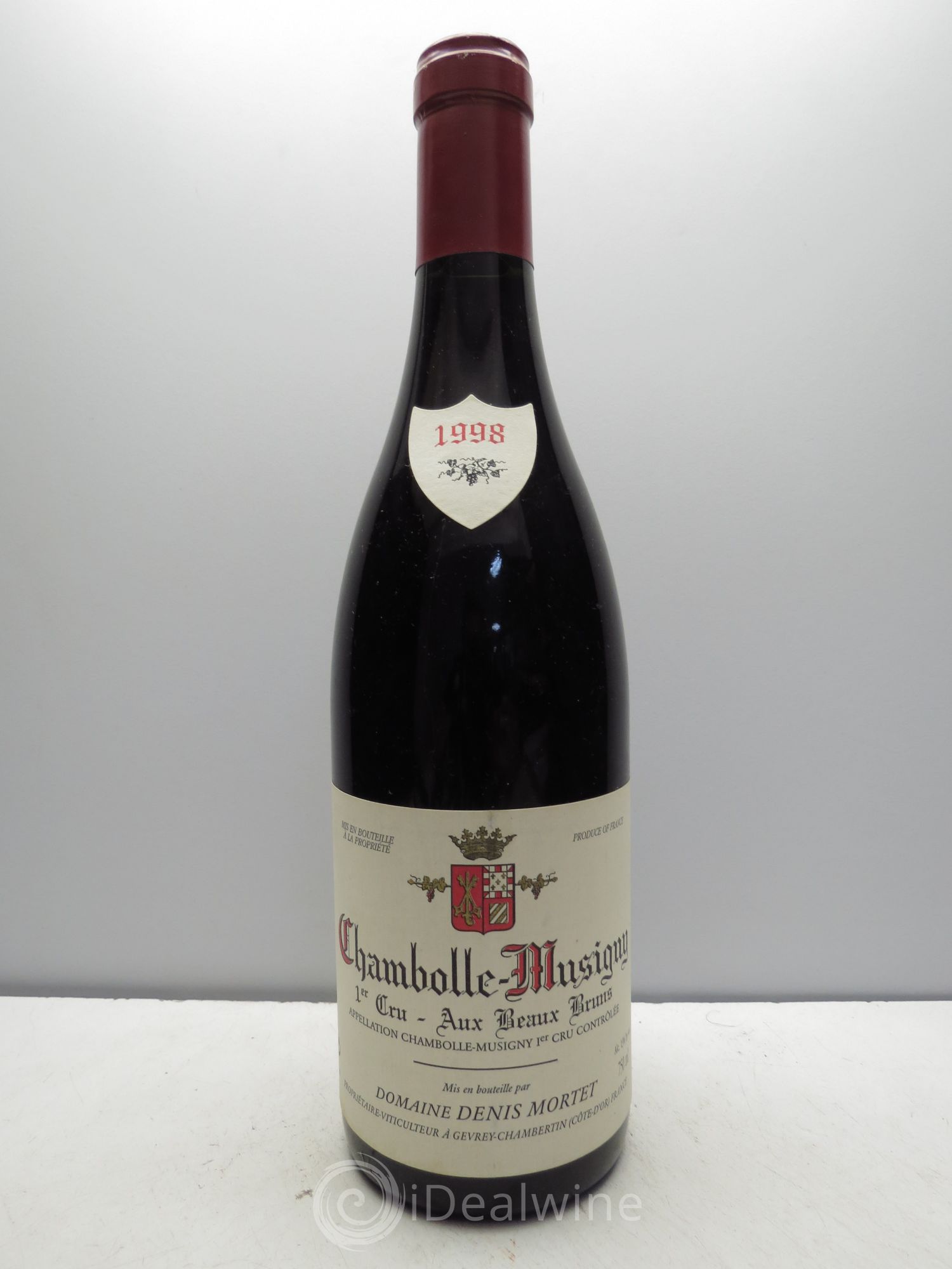 Chambolle-Musigny 1er Cru Aux Beaux Bruns Denis Mortet (Domaine) 1998 - Lot de 1 bouteille - 0