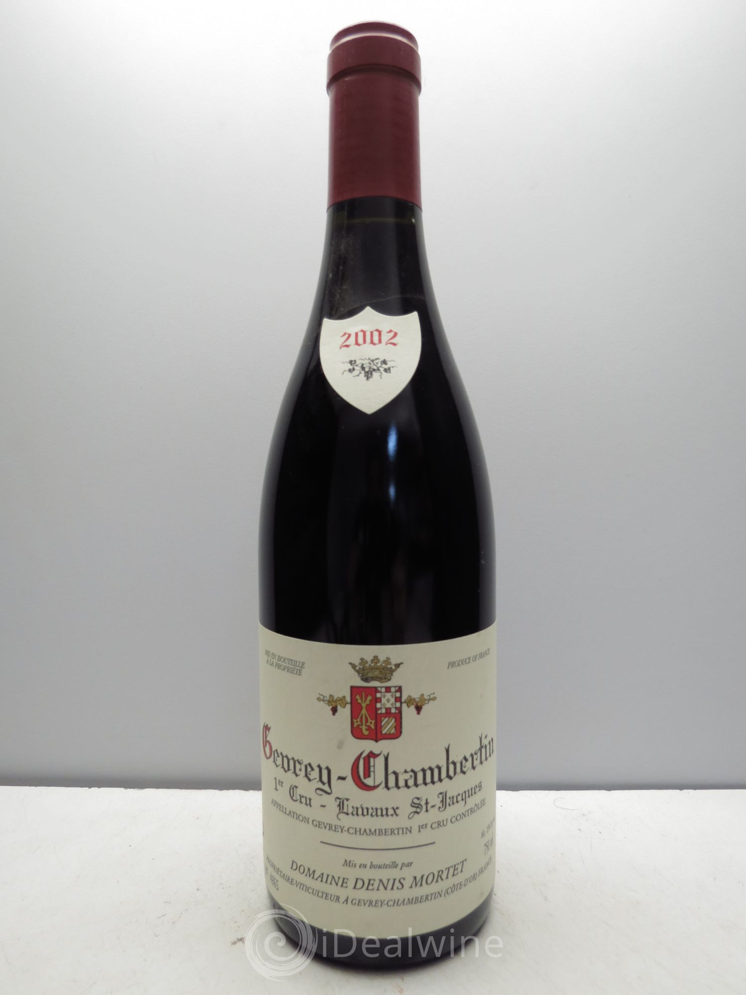 Gevrey-Chambertin 1er Cru Lavaux Saint Jacques Denis Mortet (Domaine) 2002 - Lot de 1 bouteille - 0