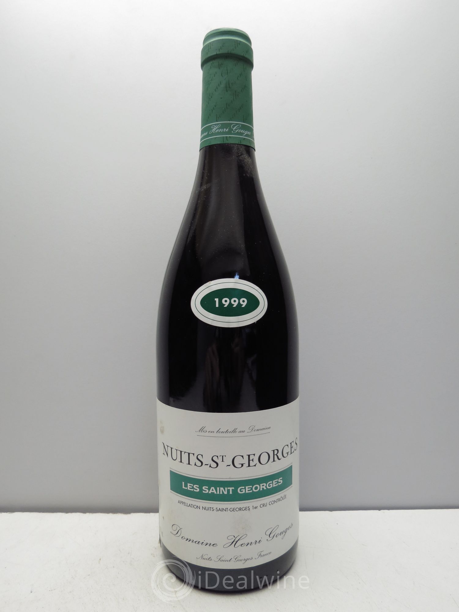 Nuits-Saint-Georges 1er Cru Les Saints Georges Henri Gouges (sans prix de réserve / no reserve) 1999 - Posten von 1 Flasche - 0