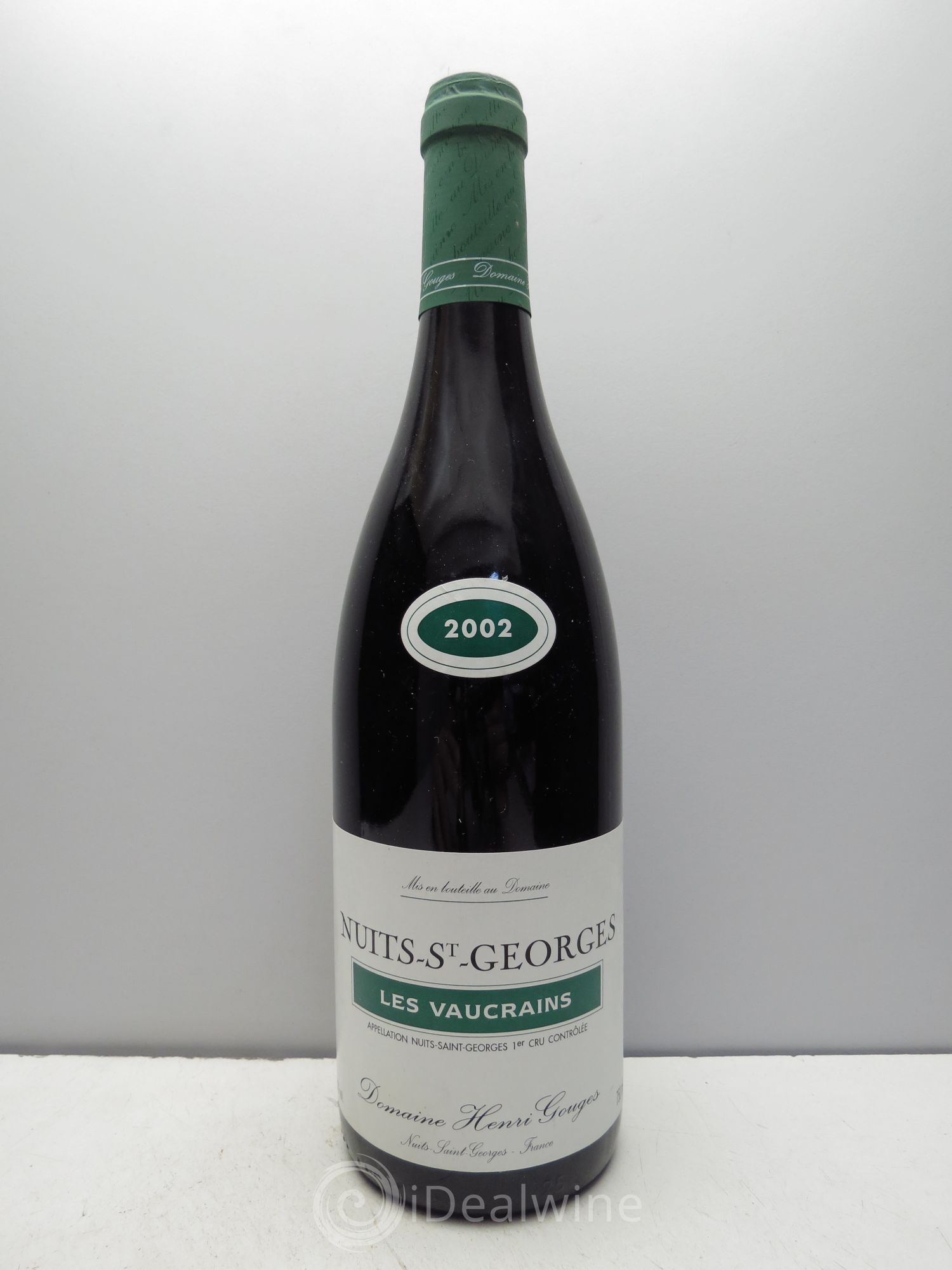 Nuits-Saint-Georges 1er Cru Les Vaucrains Henri Gouges (sans prix de réserve / no reserve) 2002 - Posten von 1 Flasche - 0