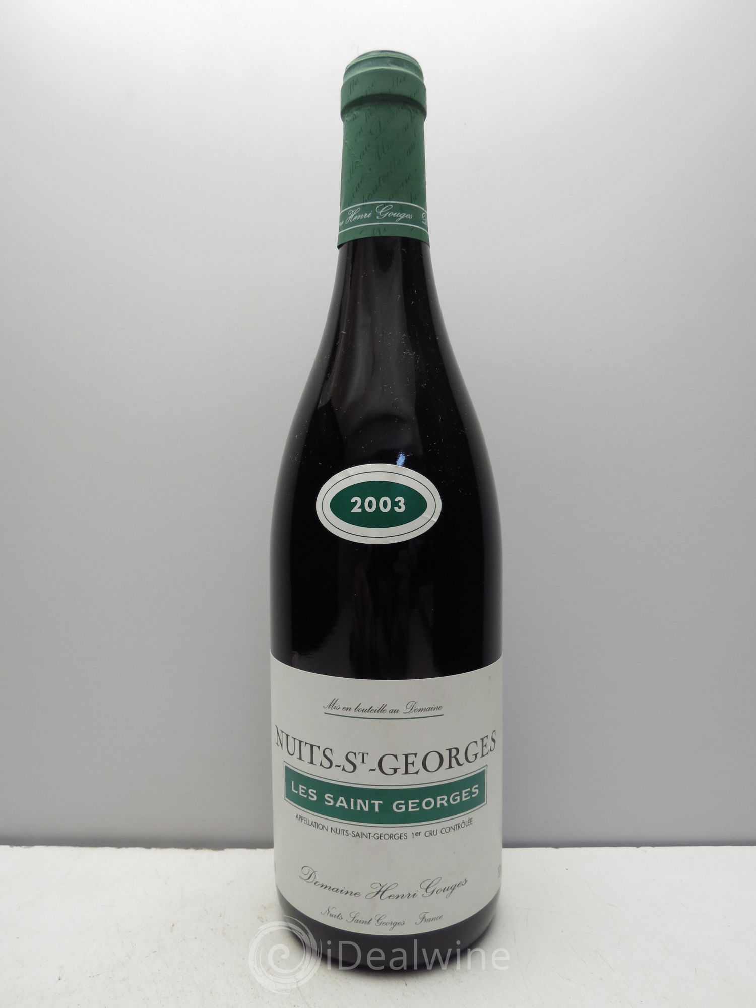 Nuits-Saint-Georges 1er Cru Les Saints Georges Henri Gouges (sans prix de réserve / no reserve) 2003 - Lot of 1 bottle - 0