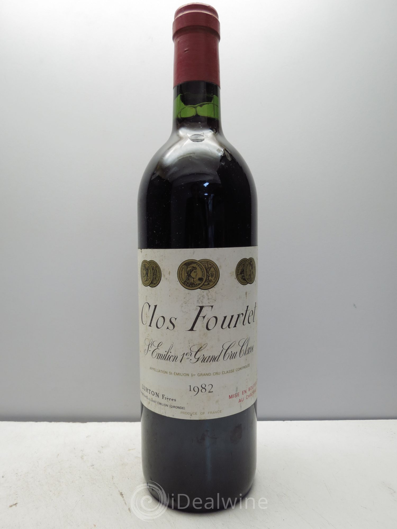 Clos Fourtet 1er Grand Cru Classé B (sans prix de réserve / no reserve) 1982 - Lotto di 1 bottiglia - 0
