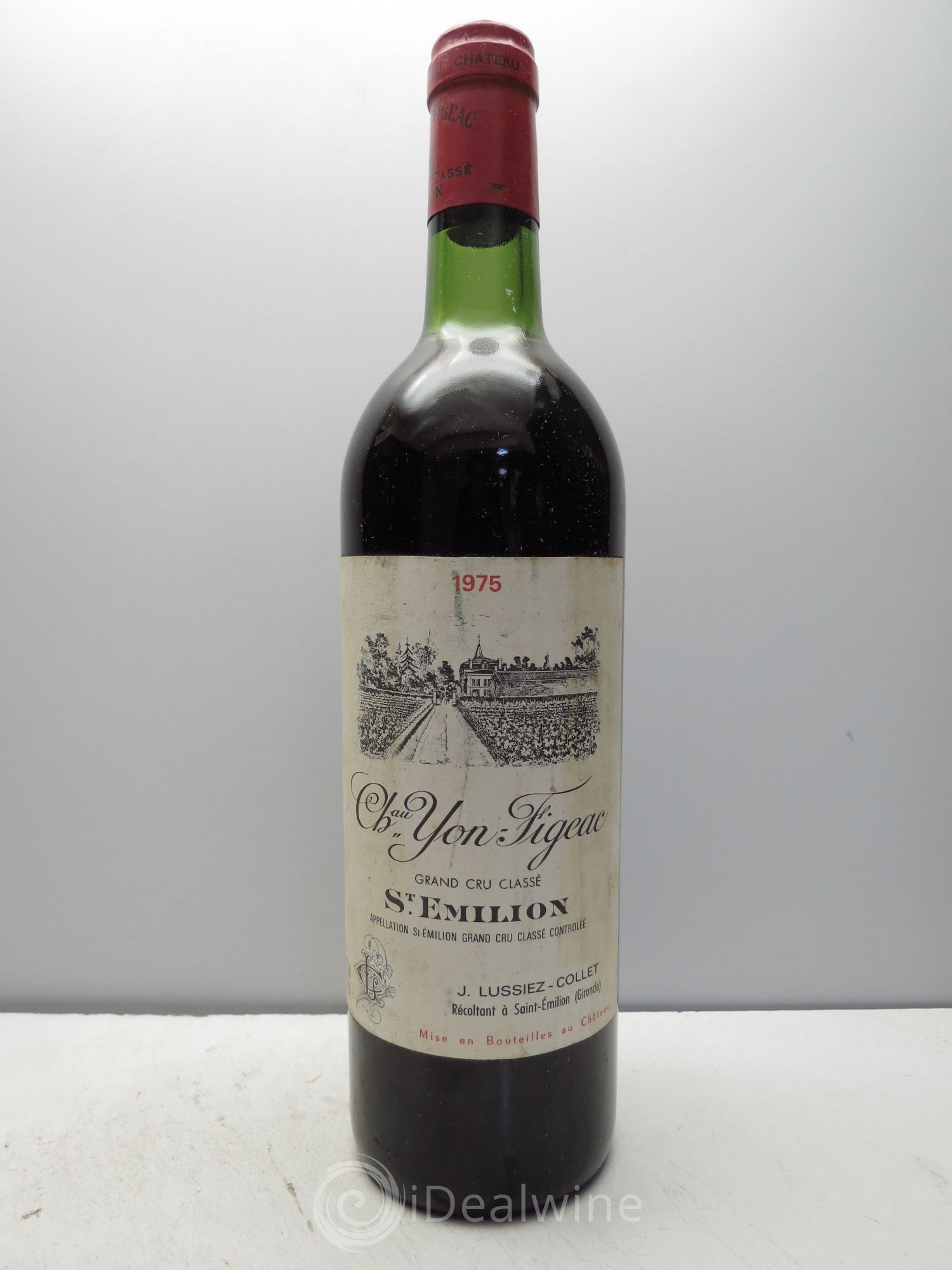 Château Yon Figeac Grand Cru Classé (sans prix de réserve / no reserve) 1975 - Posten von 1 Flasche - 0