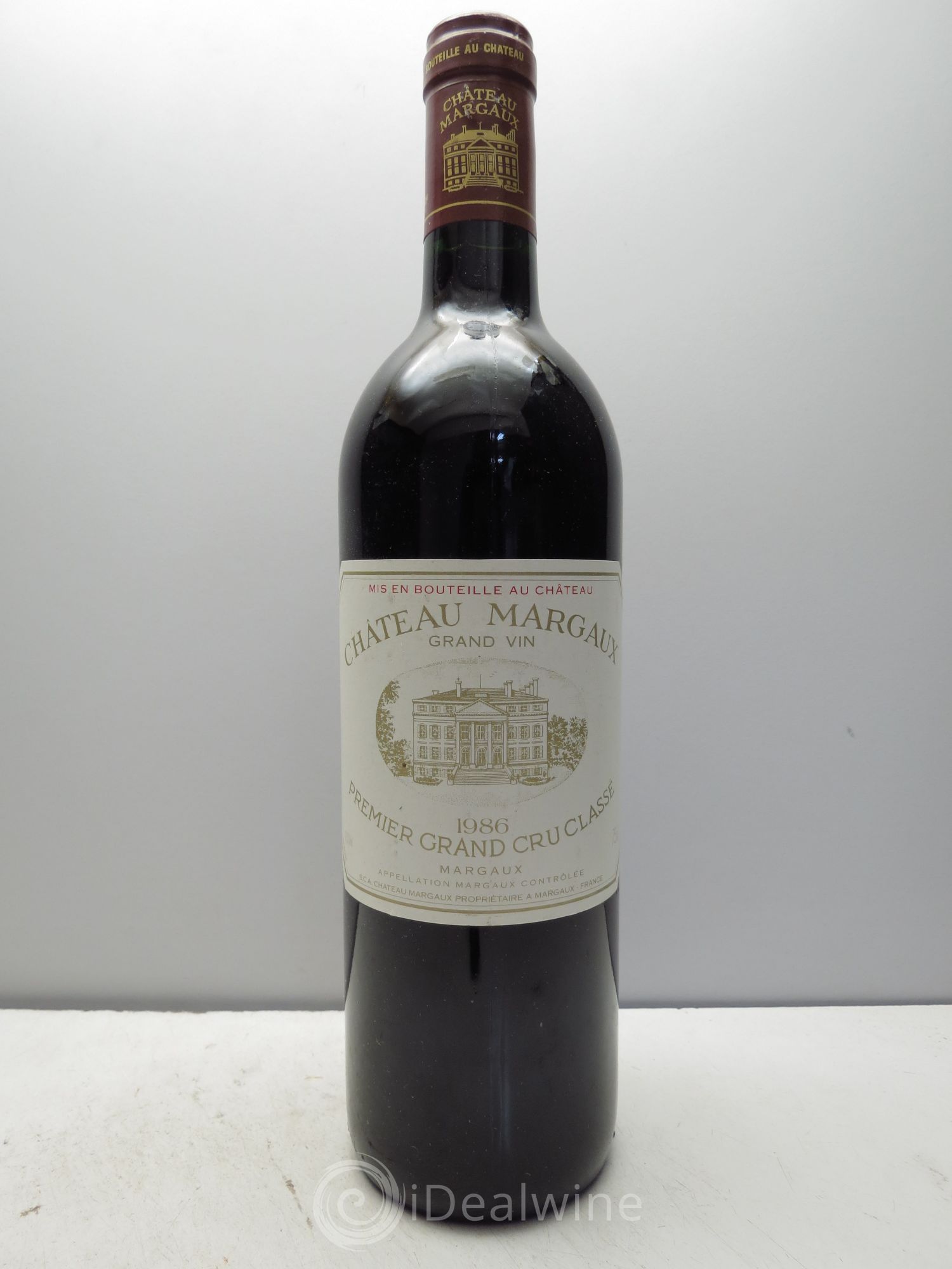 Château Margaux 1er Grand Cru Classé 1986 - Lot de 1 bouteille - 0