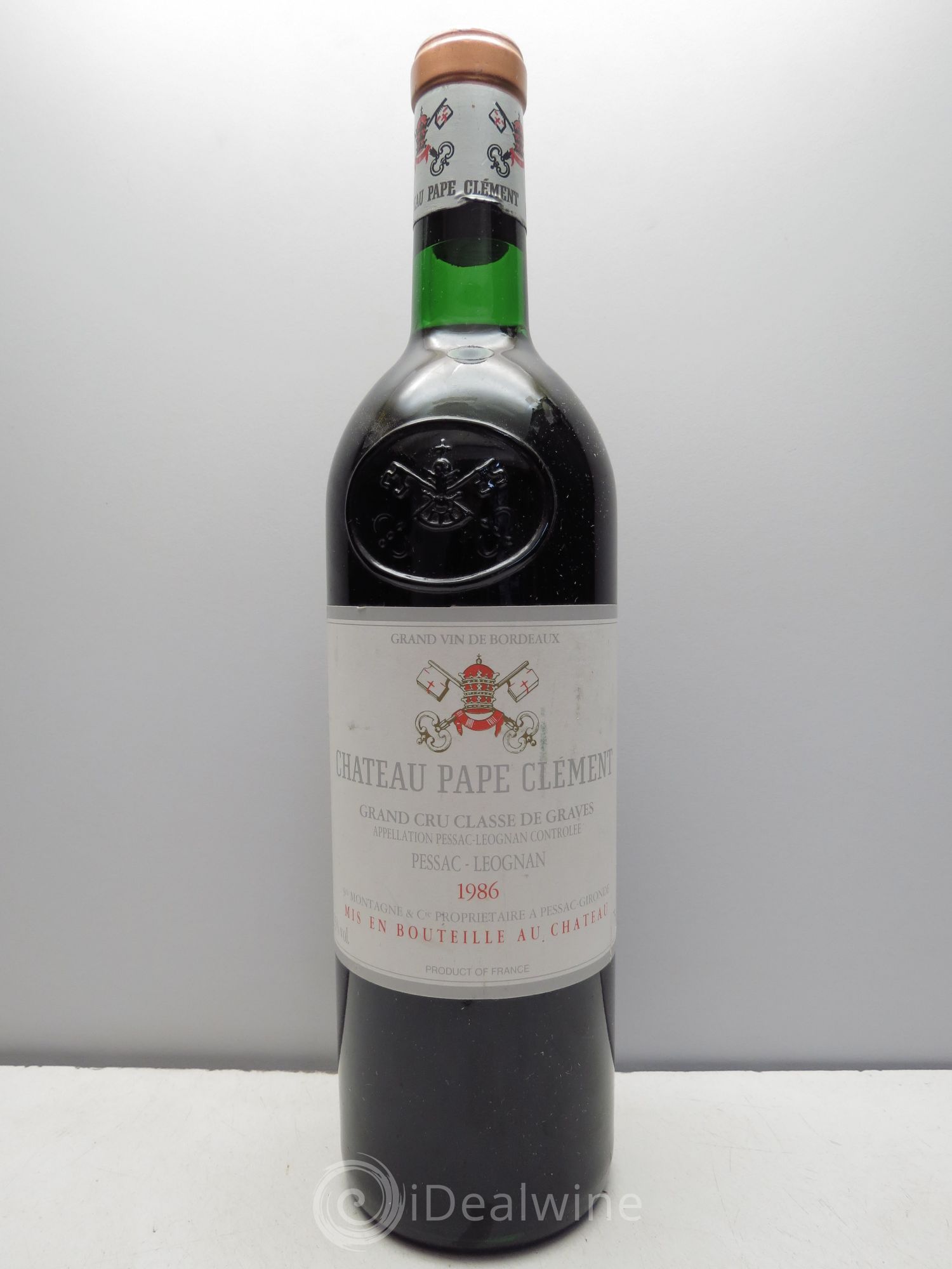 Château Pape Clément Cru Classé de Graves (sans prix de réserve / no reserve) 1986 - Posten von 1 Flasche - 0