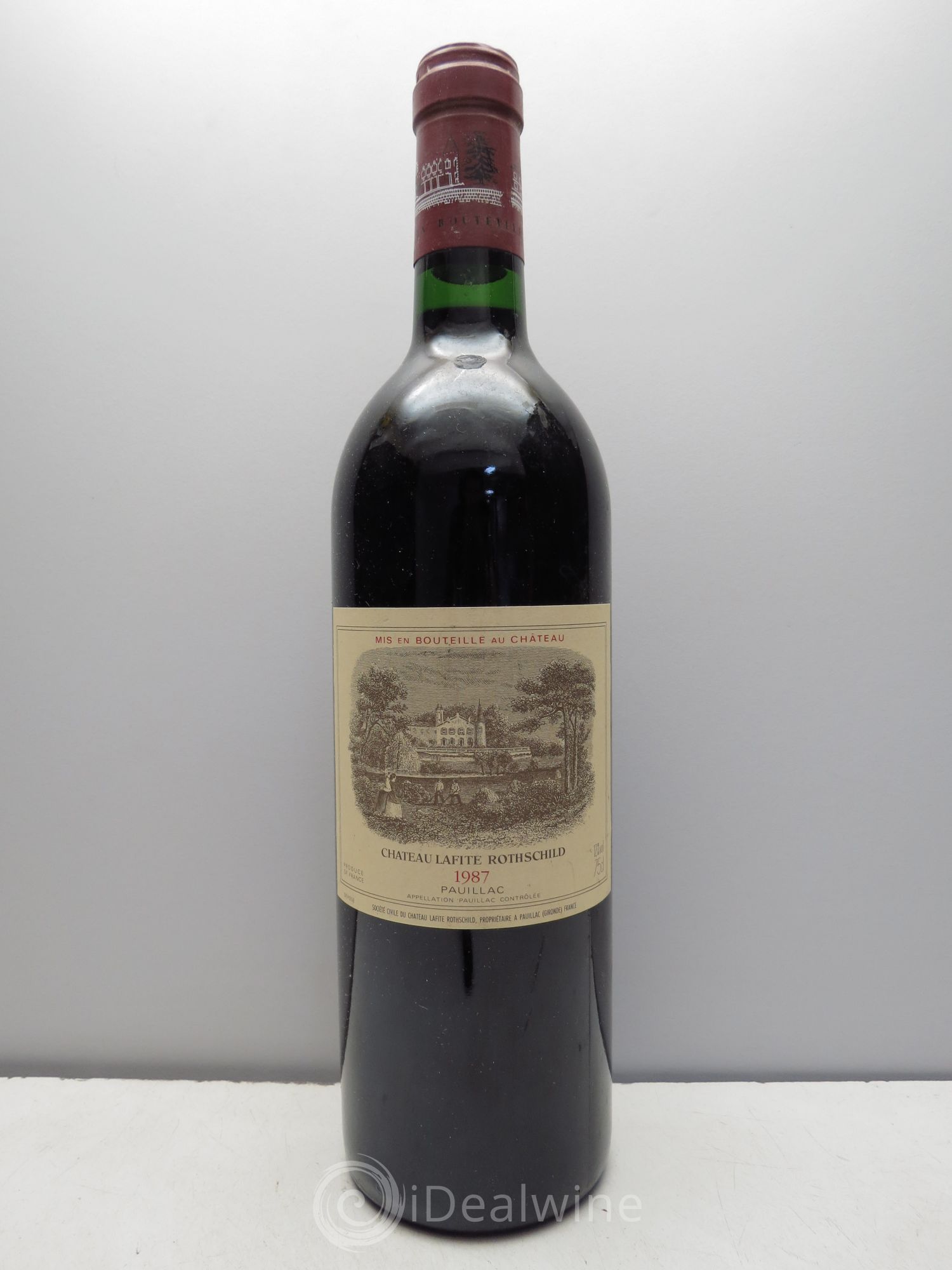 Château Lafite Rothschild 1er Grand Cru Classé 1987 - Lot de 1 bouteille - 0