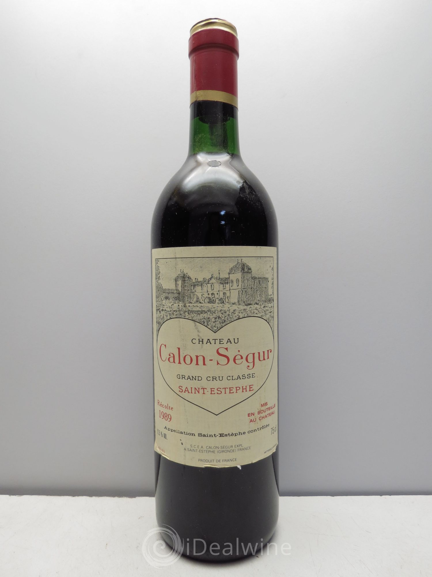 Château Calon Ségur 3ème Grand Cru Classé (sans prix de réserve / no reserve) 1989 - Posten von 1 Flasche - 0