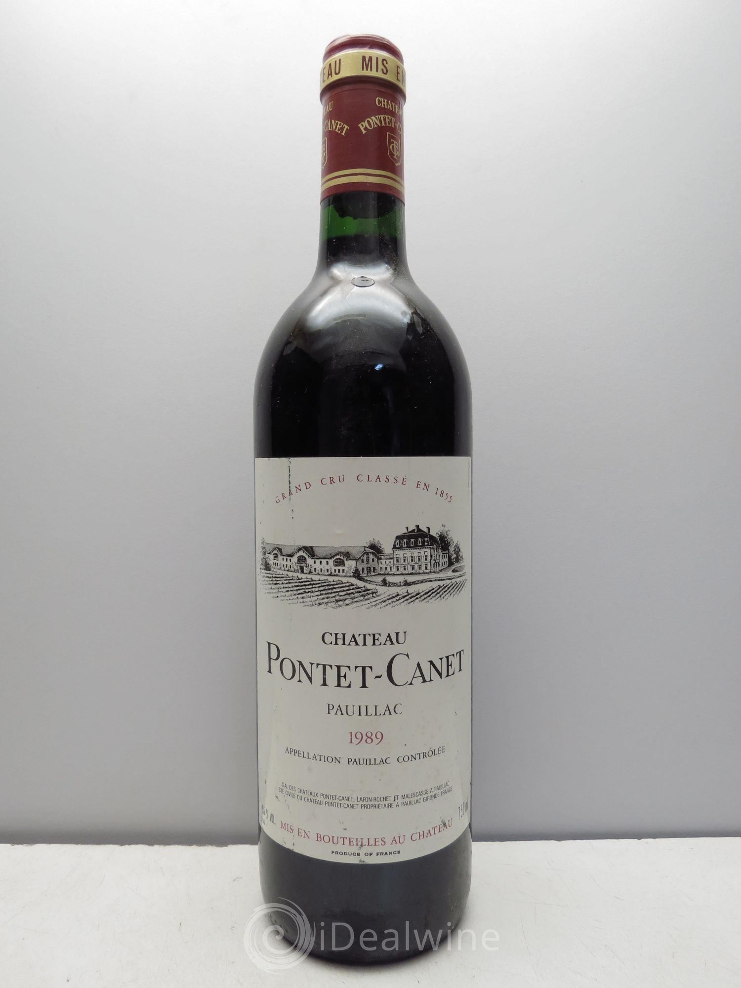 Château Pontet Canet 5ème Grand Cru Classé (sans prix de réserve / no reserve) 1989 - Posten von 1 Flasche - 0
