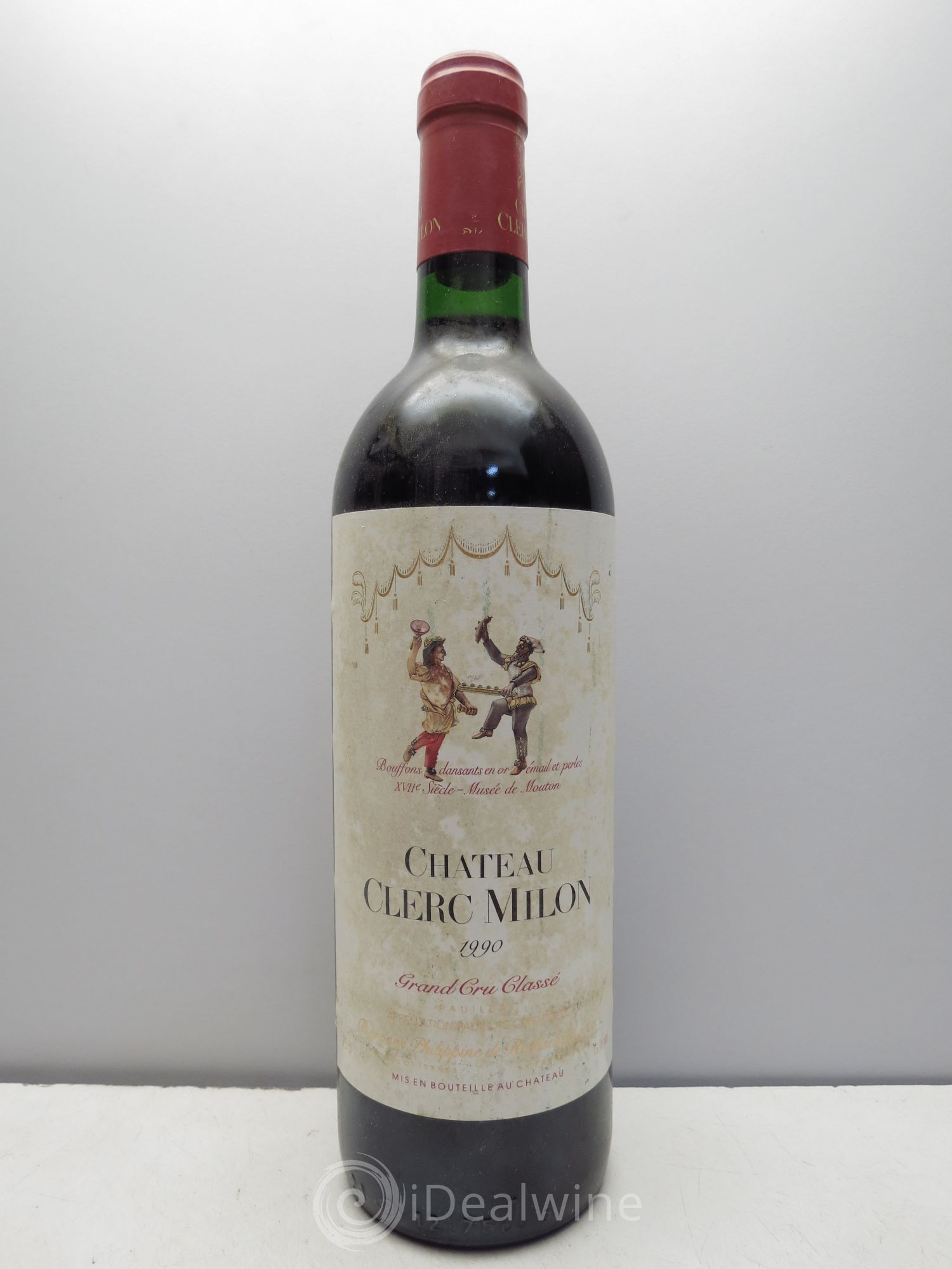 Château Clerc Milon 5ème Grand Cru Classé null 1990 - Lot of 1 bottle - 0