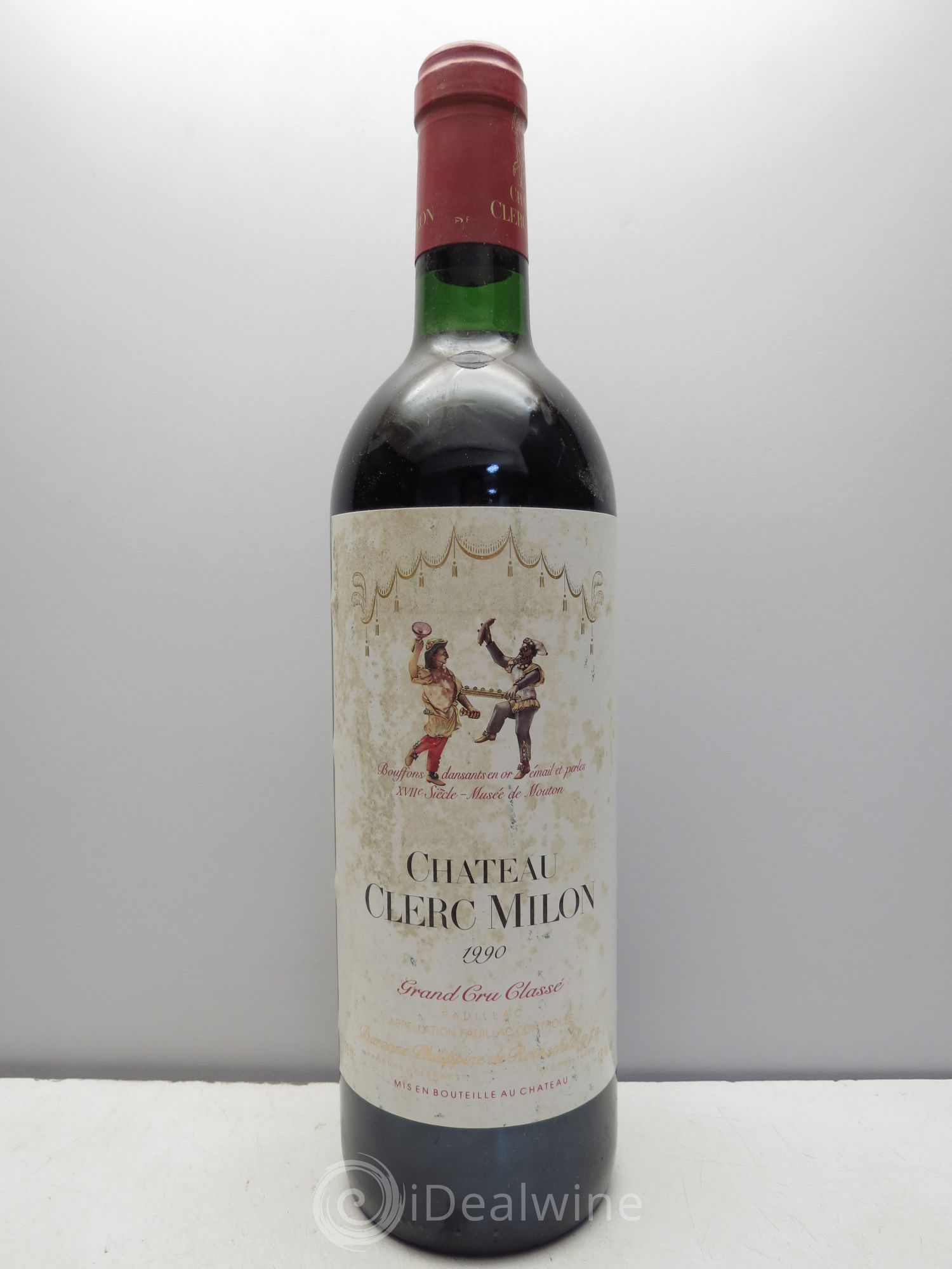 Château Clerc Milon 5ème Grand Cru Classé (sans prix de réserve / no reserve) 1990 - Posten von 1 Flasche - 0