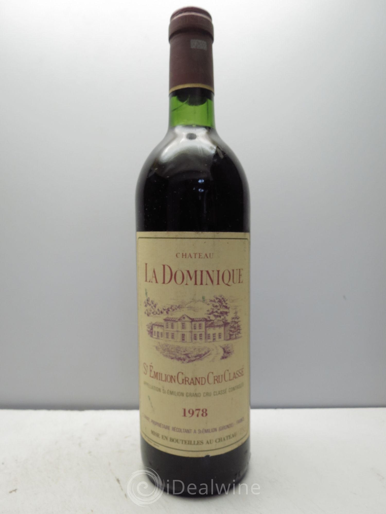 Château la Dominique Grand Cru Classé (sans prix de réserve / no reserve) 1978 - Posten von 1 Flasche - 0