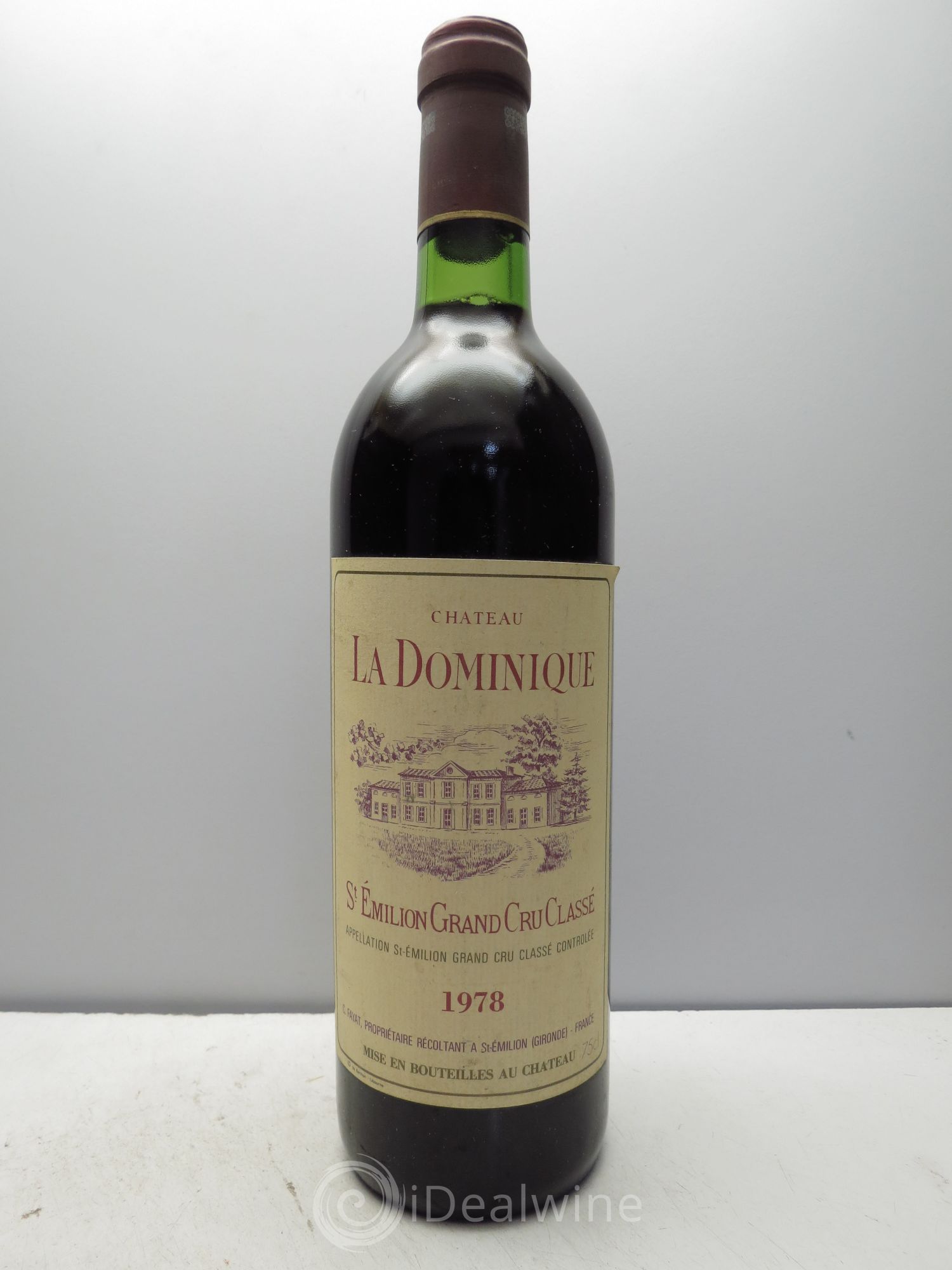 Château la Dominique Grand Cru Classé (sans prix de réserve / no reserve) 1978 - Posten von 1 Flasche - 0