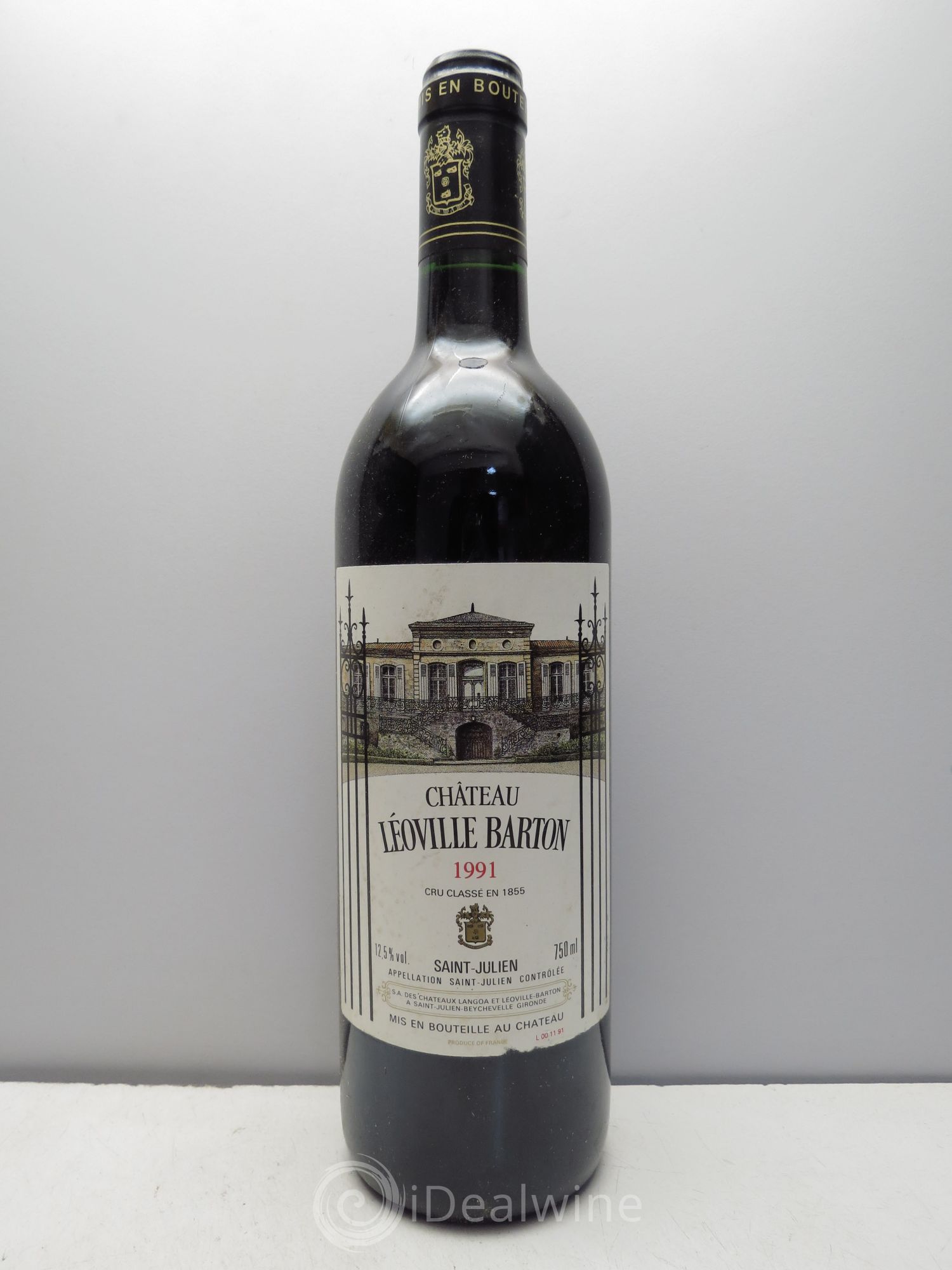 Château Léoville Barton 2ème Grand Cru Classé null 1991 - Lot of 1 bottle - 0