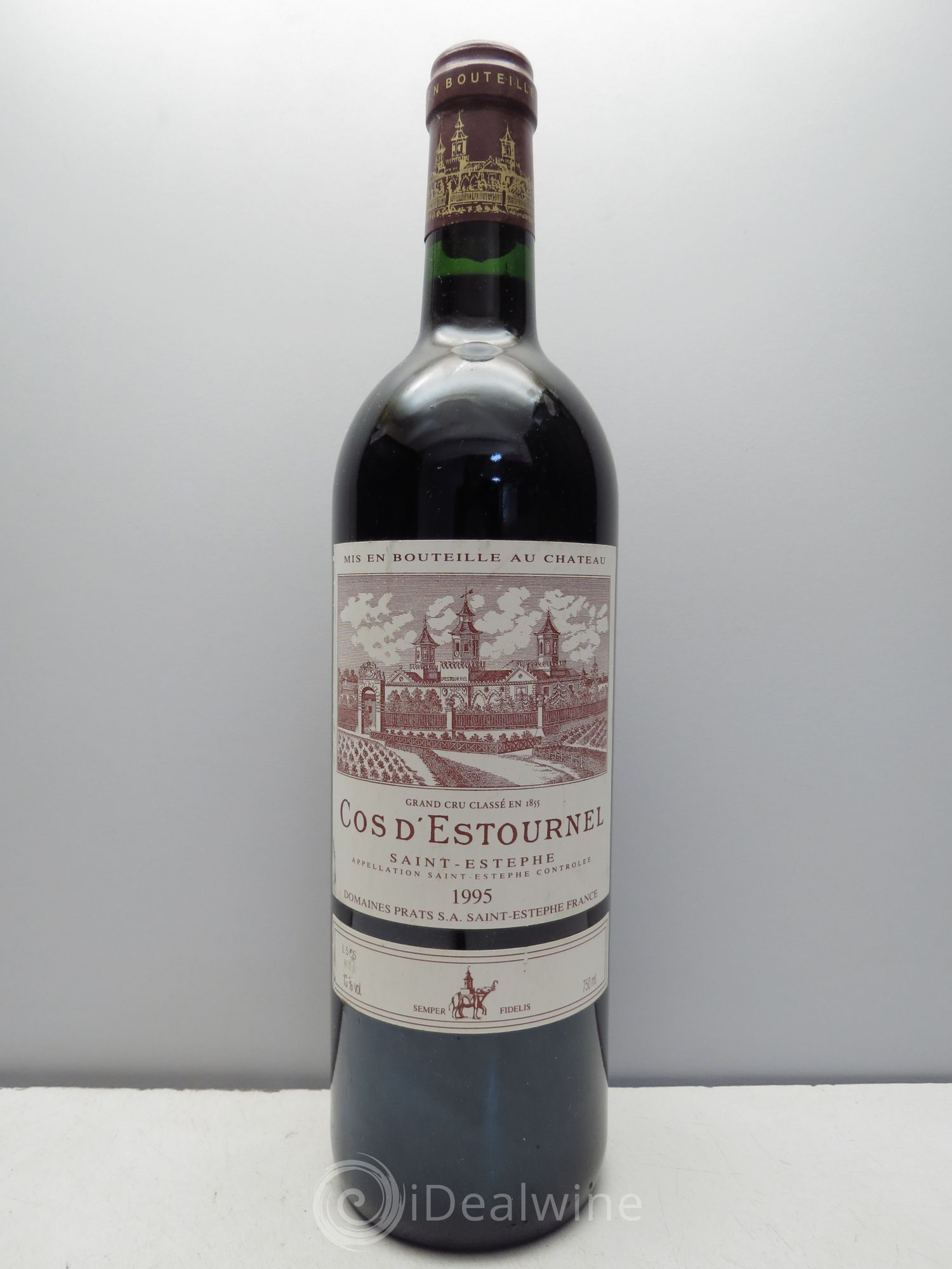 Cos d'Estournel 2ème Grand Cru Classé 1995 - Lot de 1 bouteille - 0