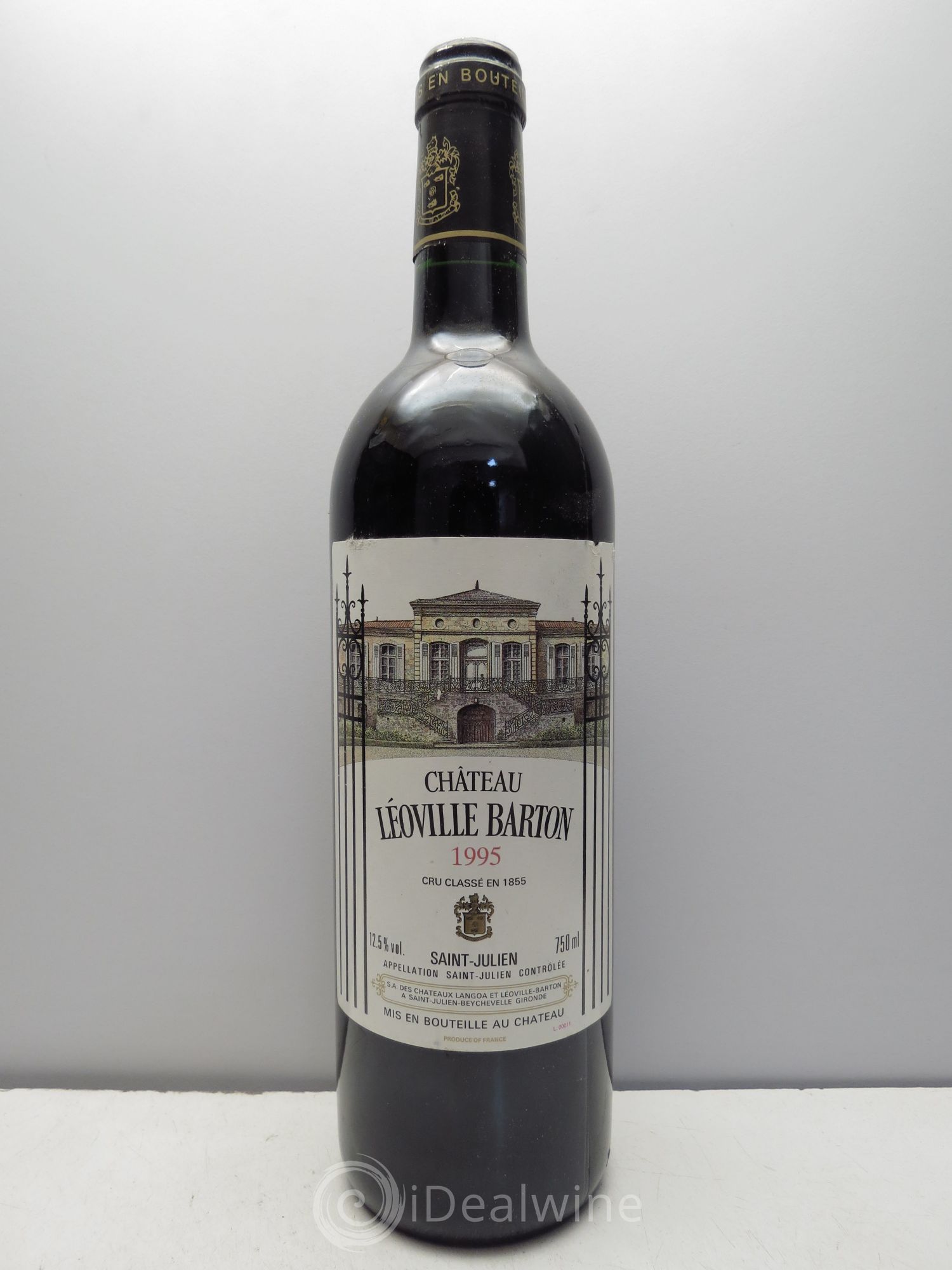 Château Léoville Barton 2ème Grand Cru Classé null 1995 - Lot of 1 bottle - 0