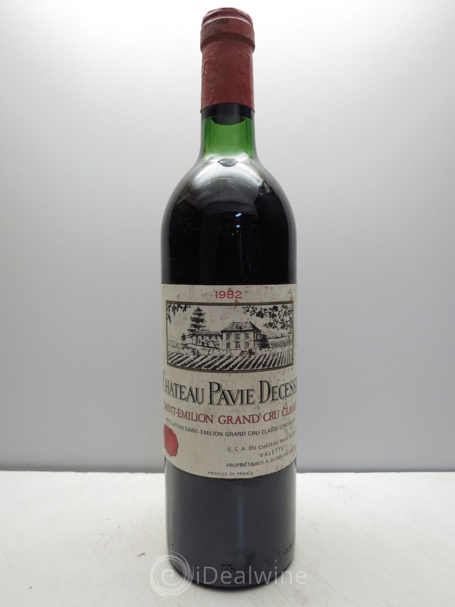 Château Pavie Decesse Grand Cru Classé 1982 - Lot de 1 bouteille - 0