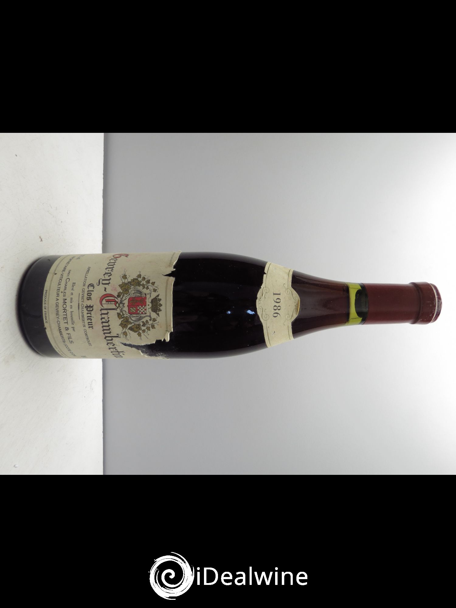 Gevrey-Chambertin Clos Prieur C.Mortet 1986 - Posten von 1 Flasche - 0