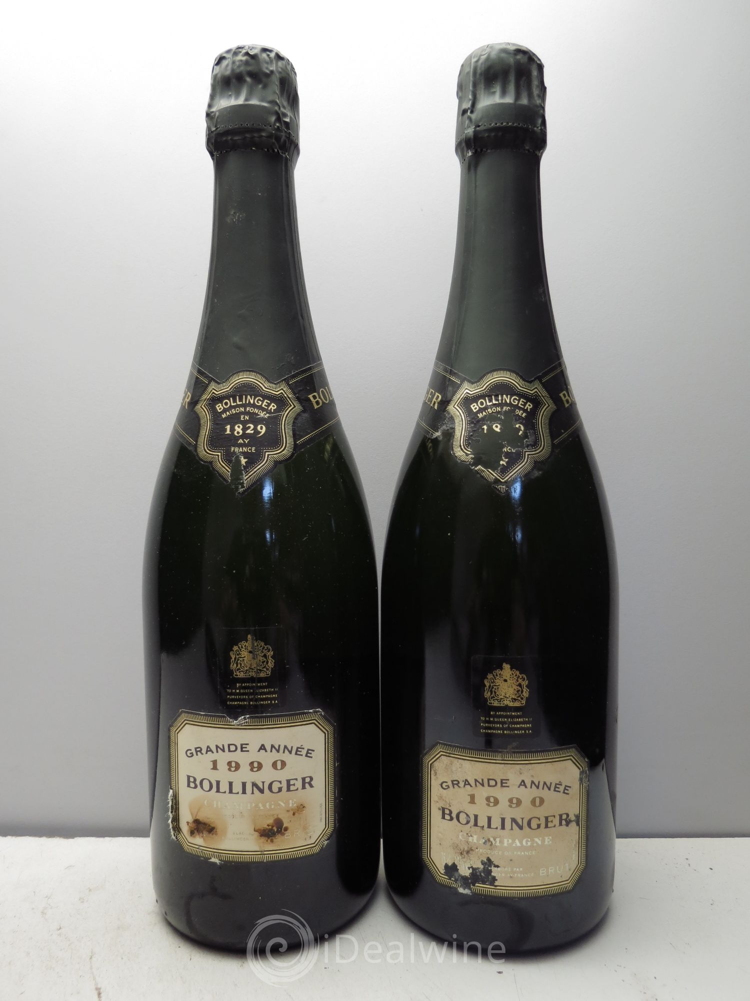 La Grande Année Brut Bollinger 1990 - Lot de 2 bouteilles - 0