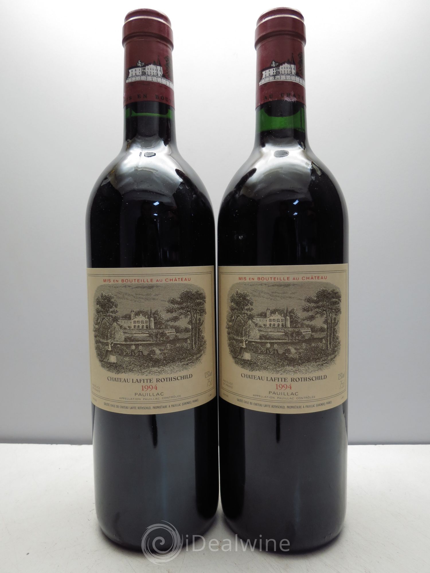 Château Lafite Rothschild 1er Grand Cru Classé 1994 - Lot de 2 bouteilles - 0