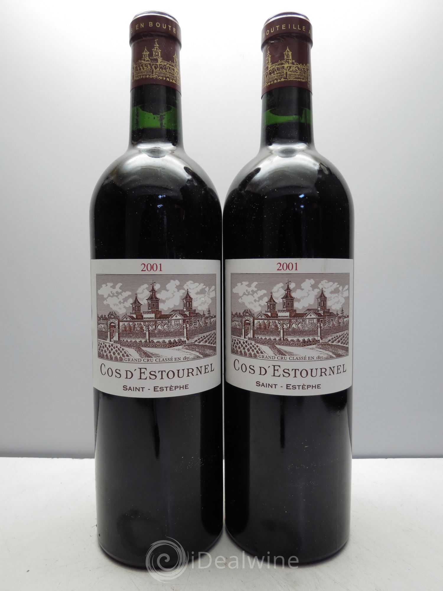 Cos d'Estournel 2ème Grand Cru Classé 2001 - Lot de 2 bouteilles - 0